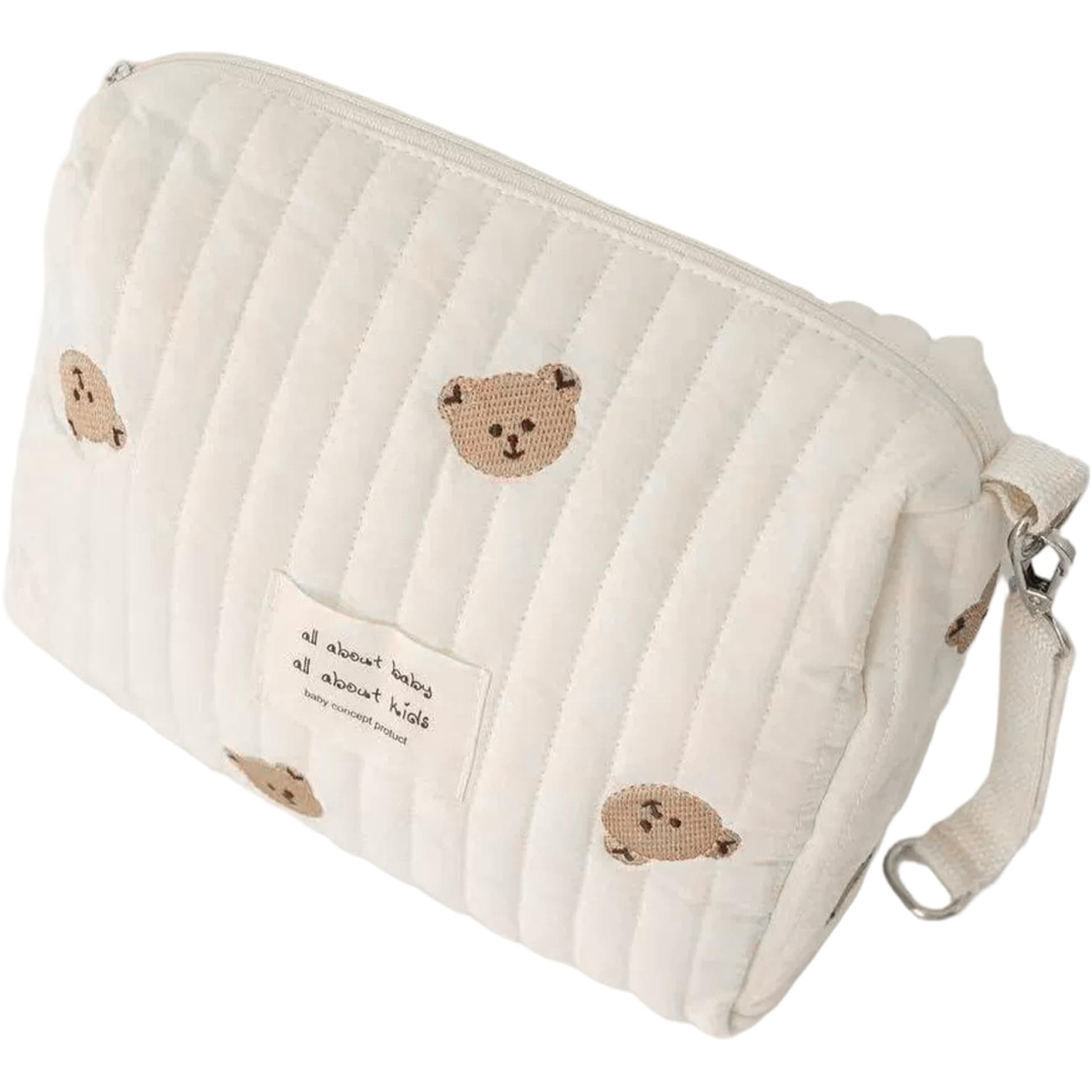 Baby Stroller Storage Bag Diaper Bag Infant Carriages Diaper Organizer Pouches Embroidered Mommy for Outdoor