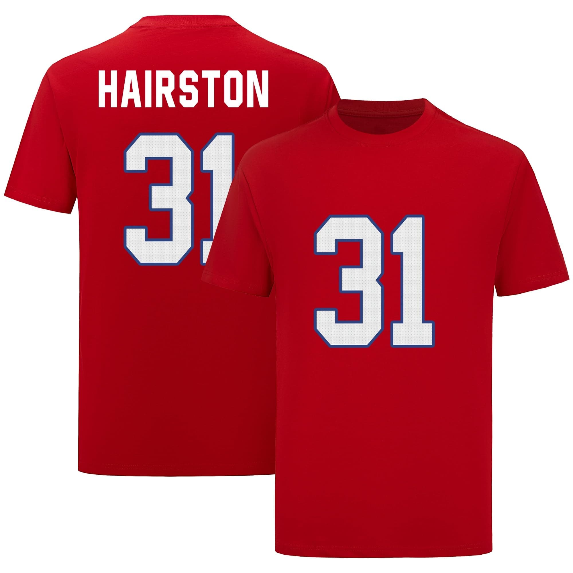 Maxwell Hairston red 31# for Mens/Womens/Kid Football T-Shirt No Brand/Logos 100% Cotton