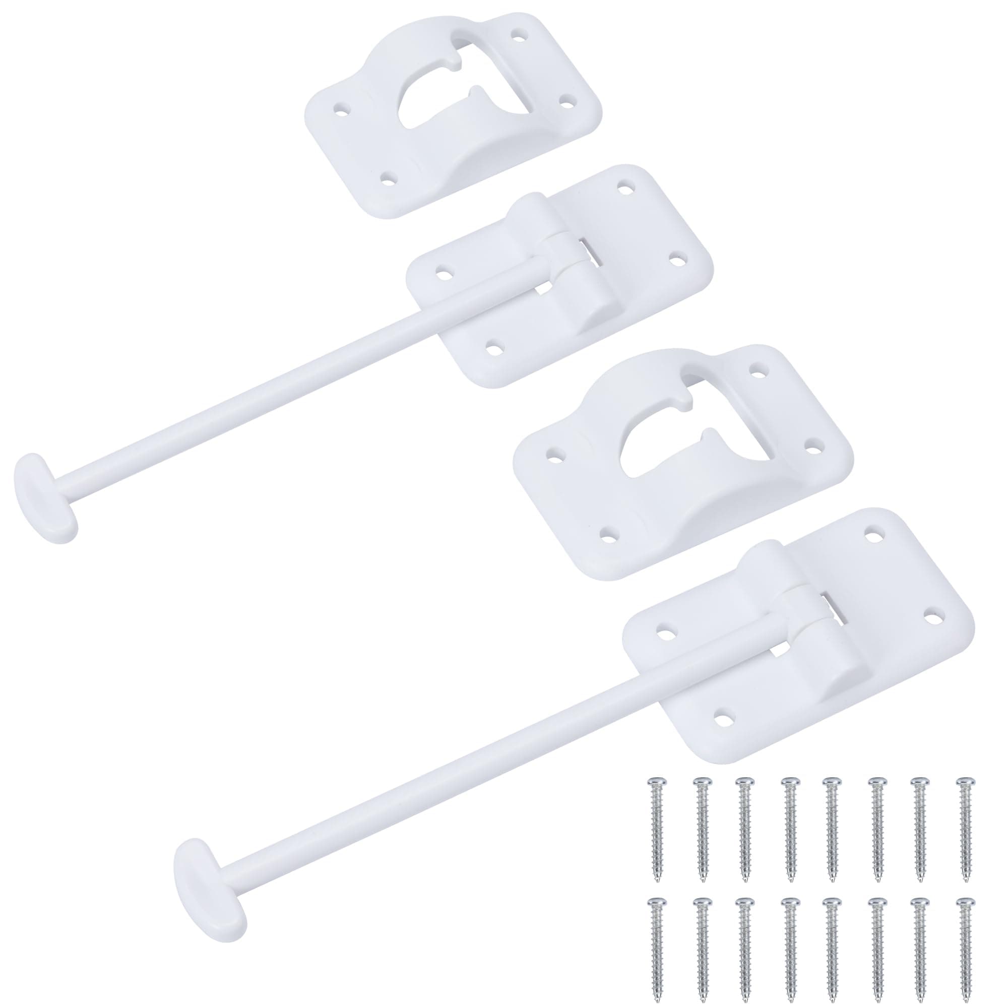 Lonffery Rv Door Latch - RV Door Holder, Trailer Door Latch, 6 inches 2pcs