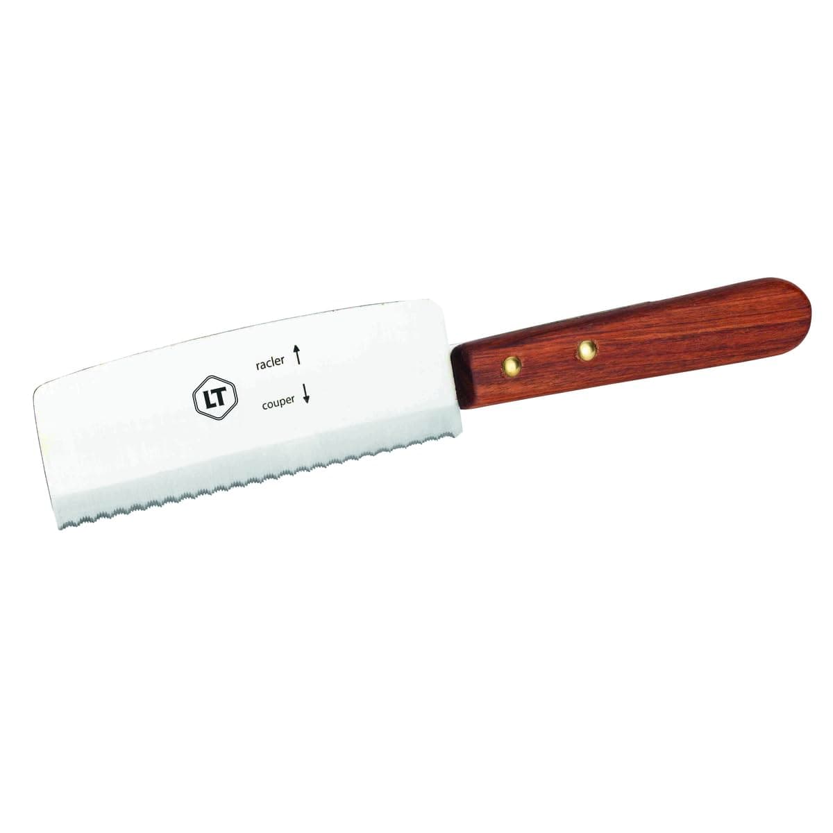 Bron Coucke Premium Raclette Knife – Stainless Steel Blade for Perfect Cheese Slicing