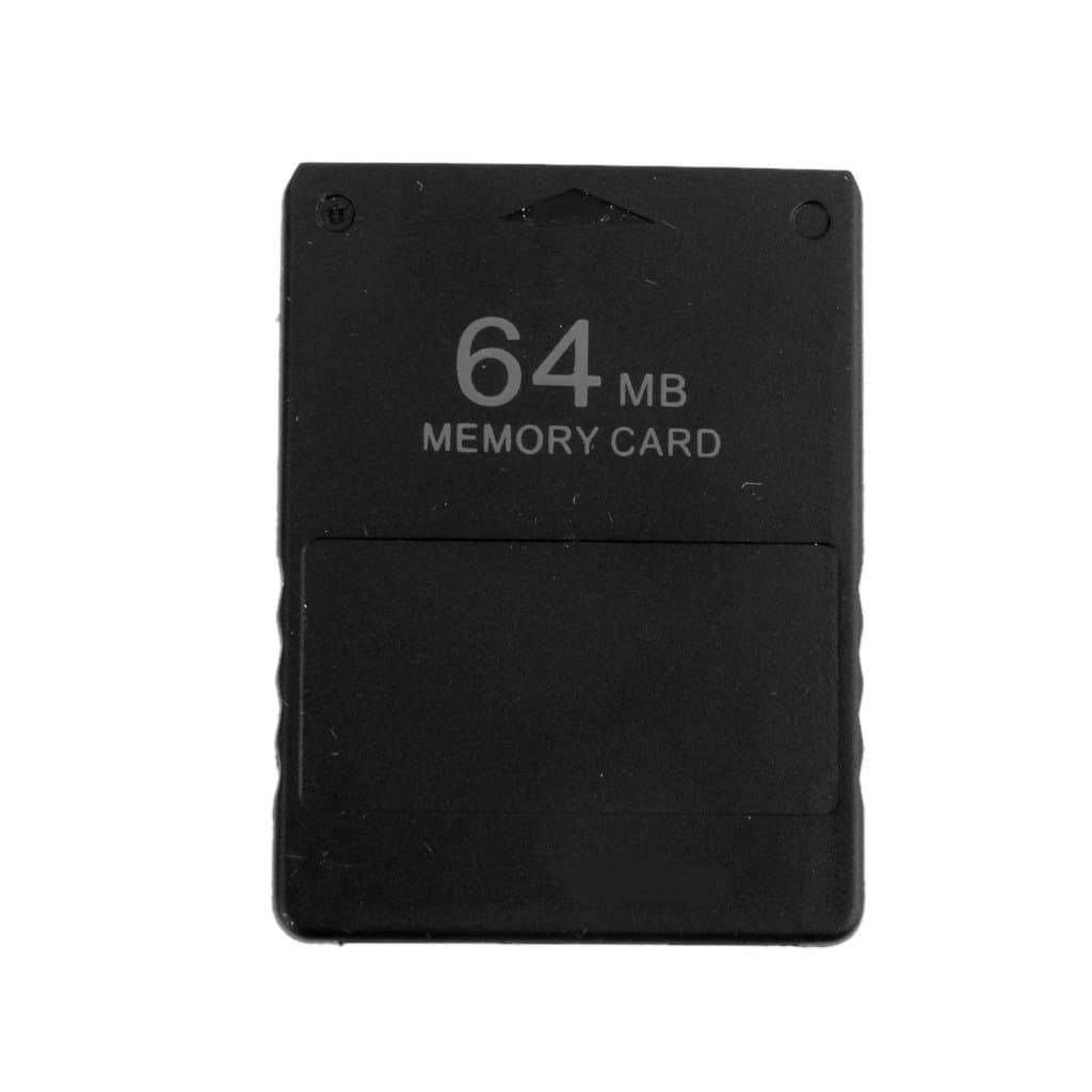 TTX Tech Memory Card 64Mb-Black, PlayStation 2