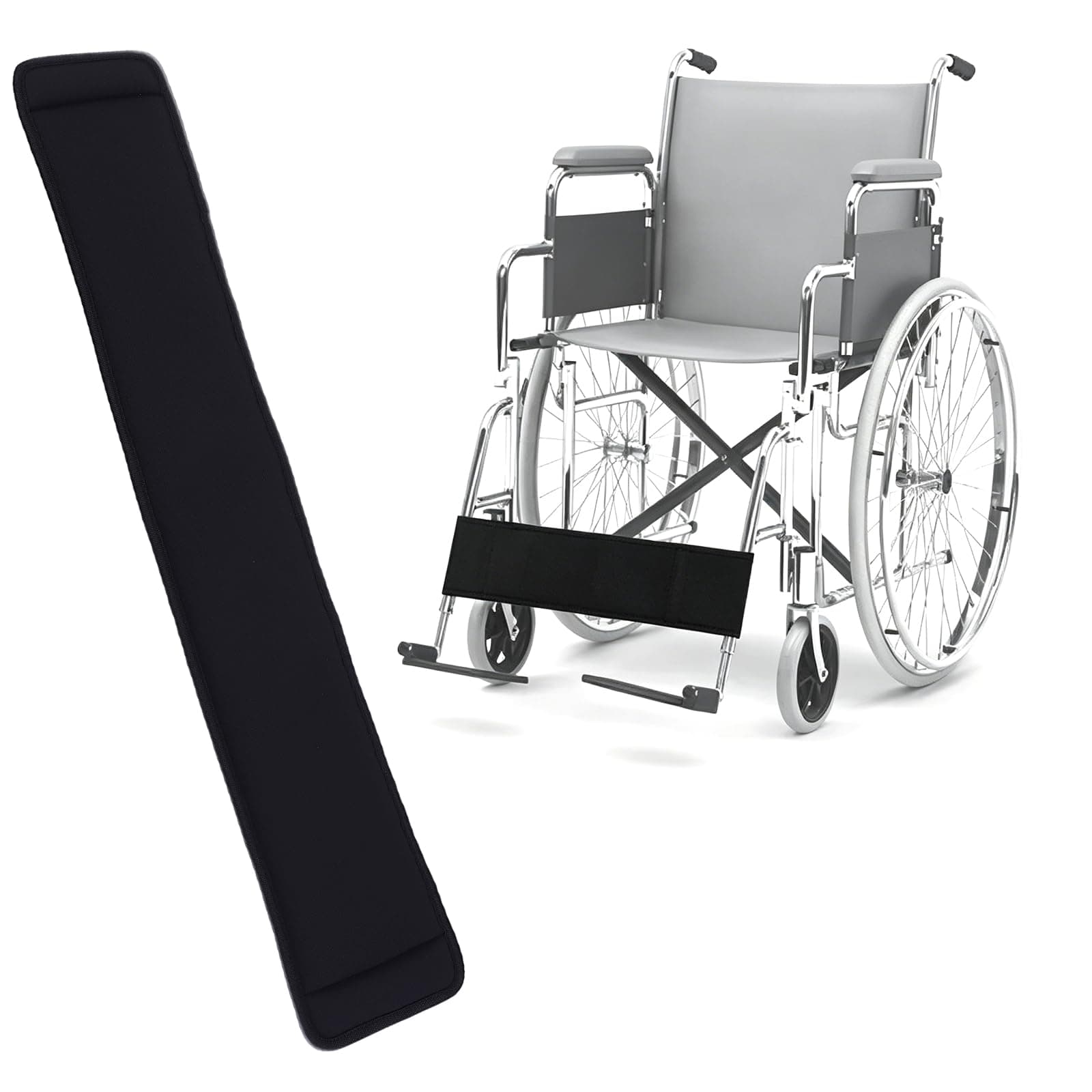 Lefeke Wheelchair Calf Support Strap,Foot Calf Straps Leg Support Safety Feet Rest Belt
