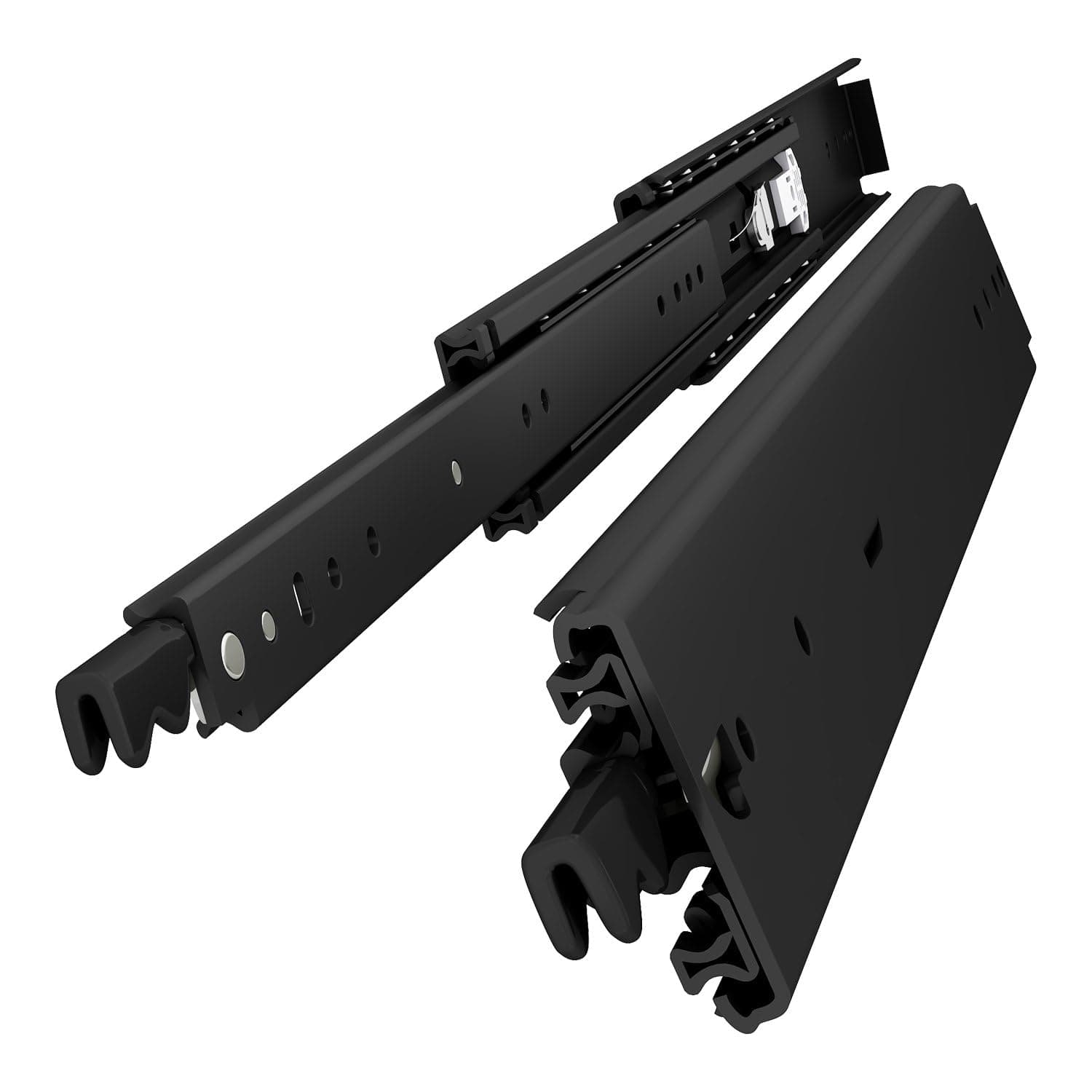 VADANIA 32" Black Industrial Grade Heavy Duty Drawer Slide Locking #D76