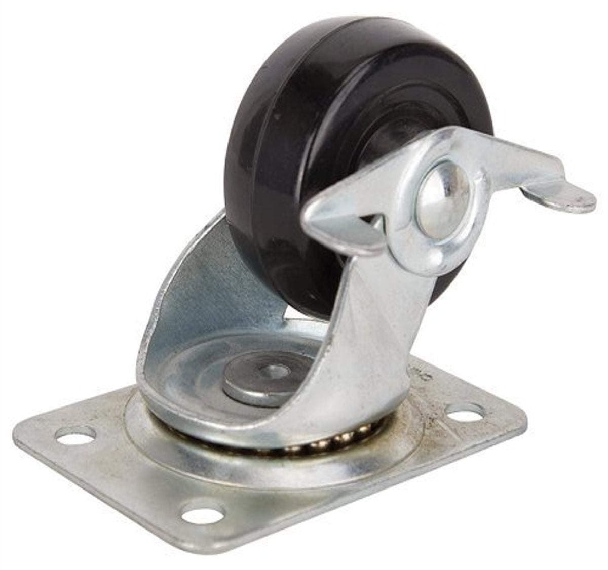 Mintcraft JC-H10 2-1/2" RBR Plate Caster W/BRK