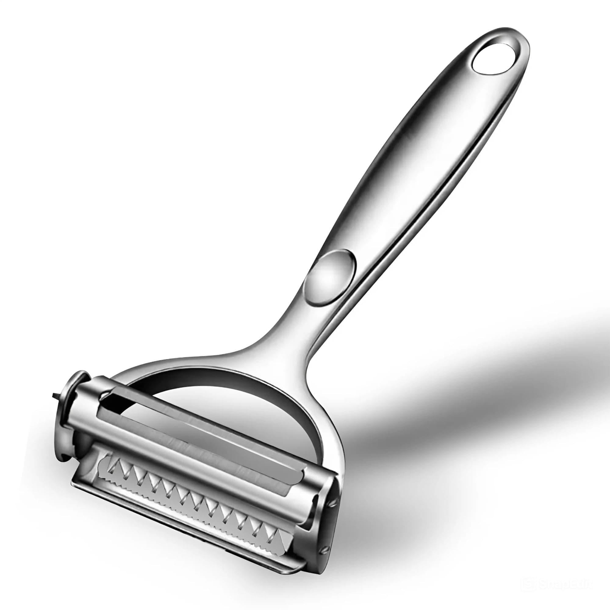 2-in-1 Vegetable Peeler and Shredder – Multifunction Kitchen Tool for Carrots, Cucumbers, and More – Precision Julienne Slicer and Carrot Peeler