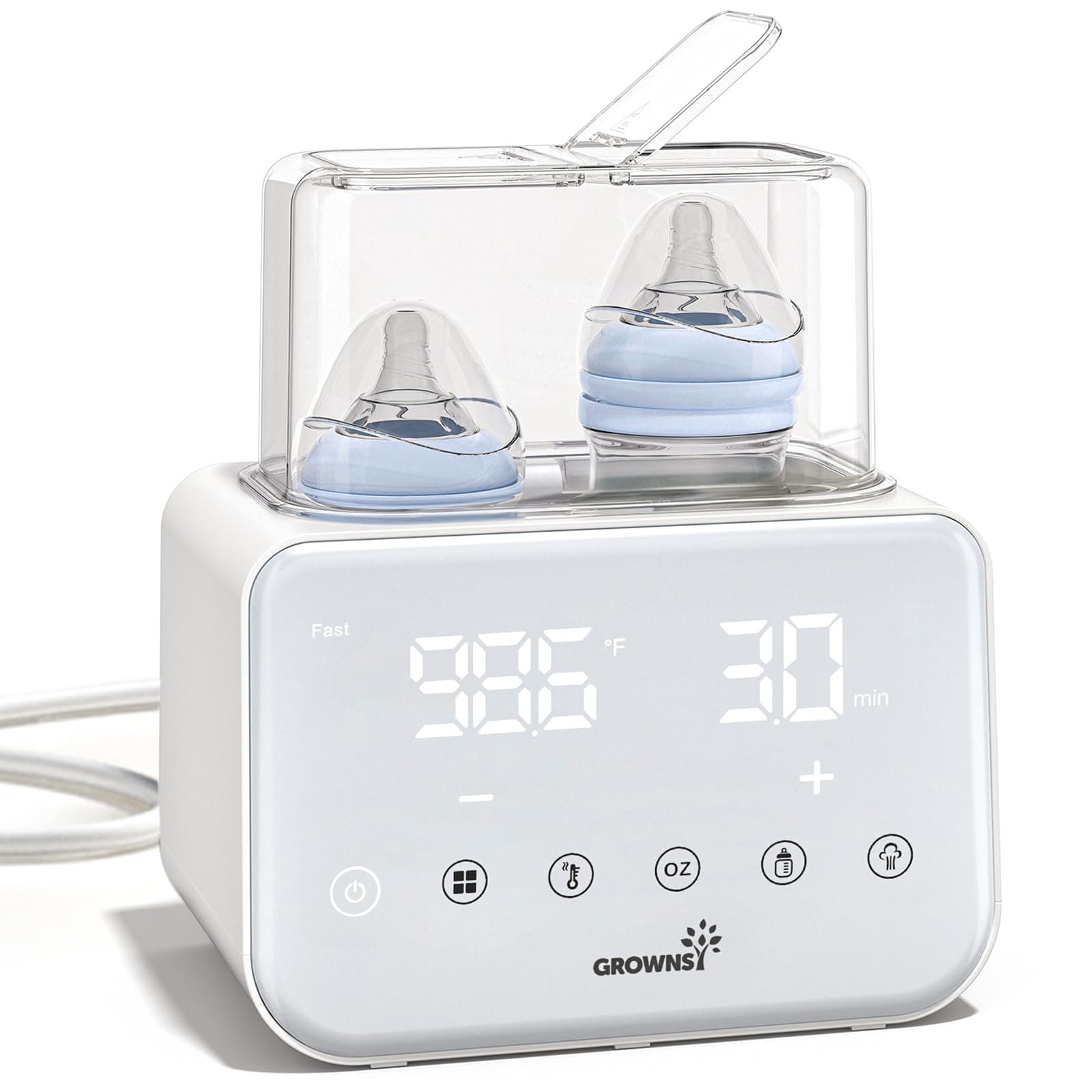 Grownsy Baby Double Bottle Warmer