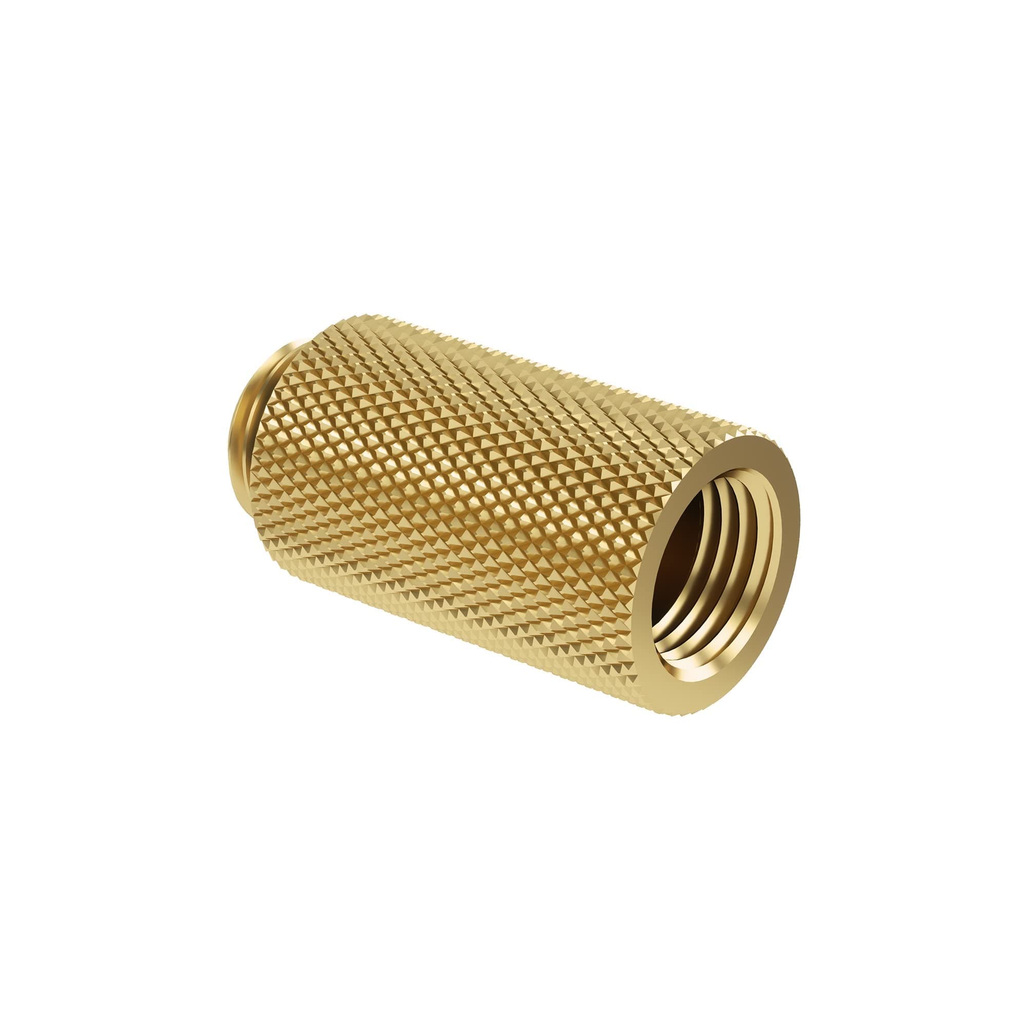 Barrow G1/4" Male to Female Extender Fitting, 30mm, Gold