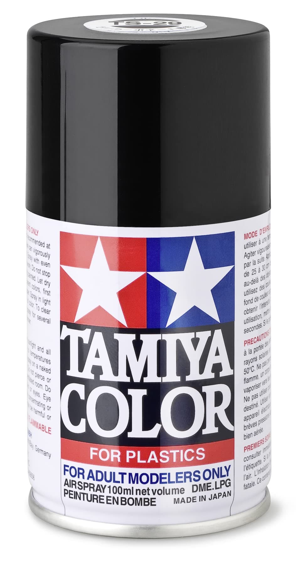 TAMIYA Spray Lacquer TS-29 SemiGloss Black TAM85029 Lacquer Primers & Paints