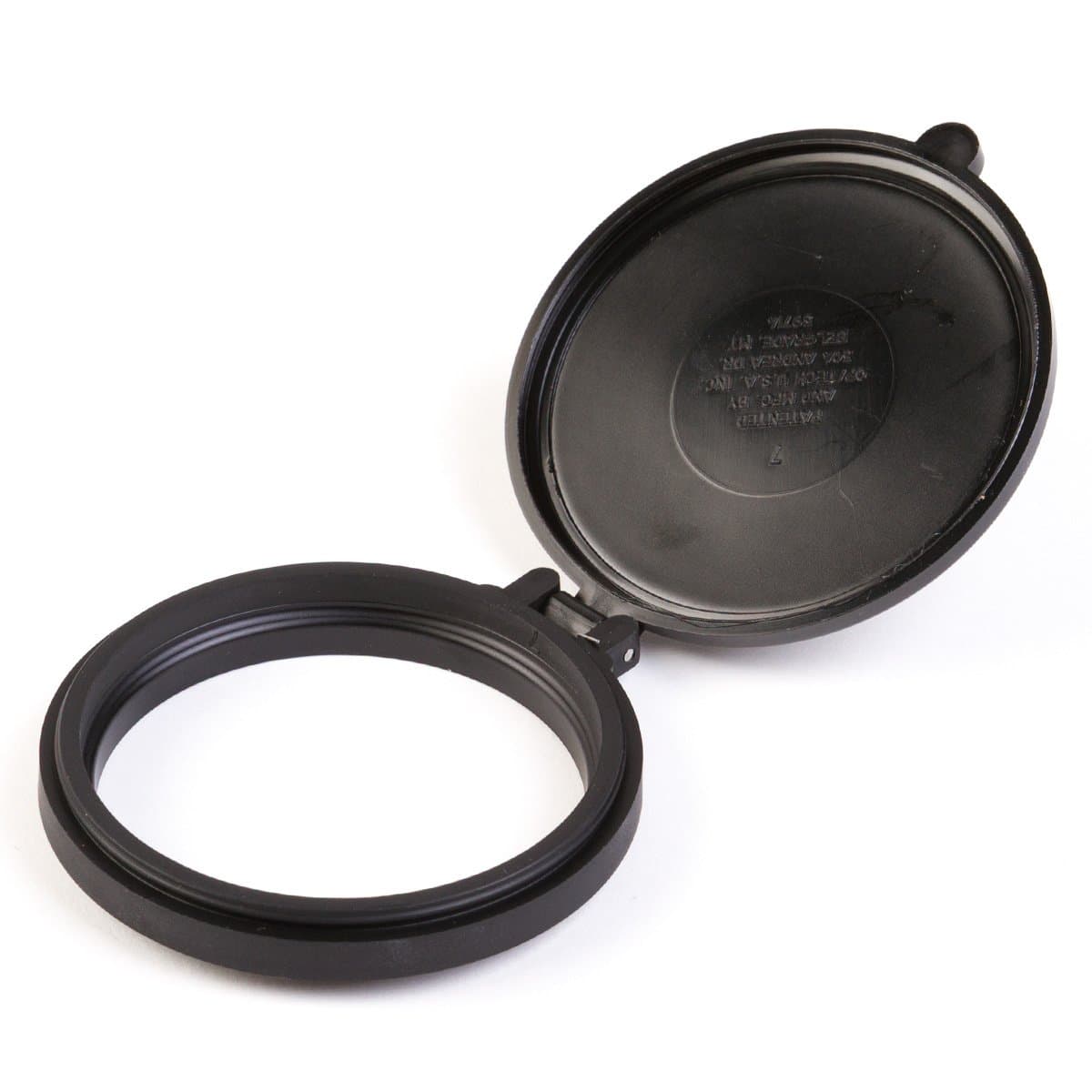 OP/TECH USA Fast Cap with Metal Ring-58mm, Black