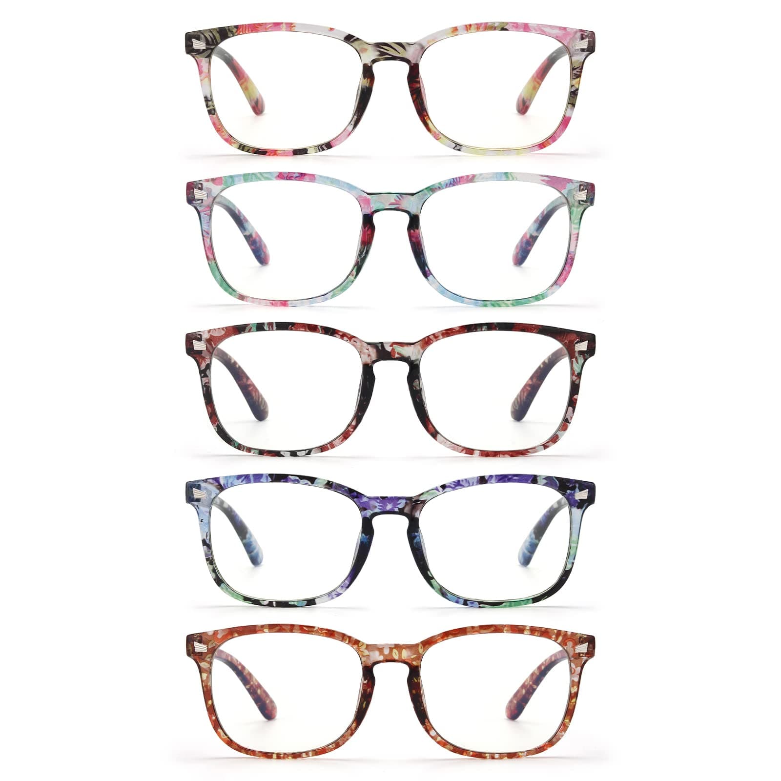CCVOO Reading Glasses for Women/Men, Eyeglasses, Blue Light Readers for Women/Men, Computer Eye Glasses, Cheaters