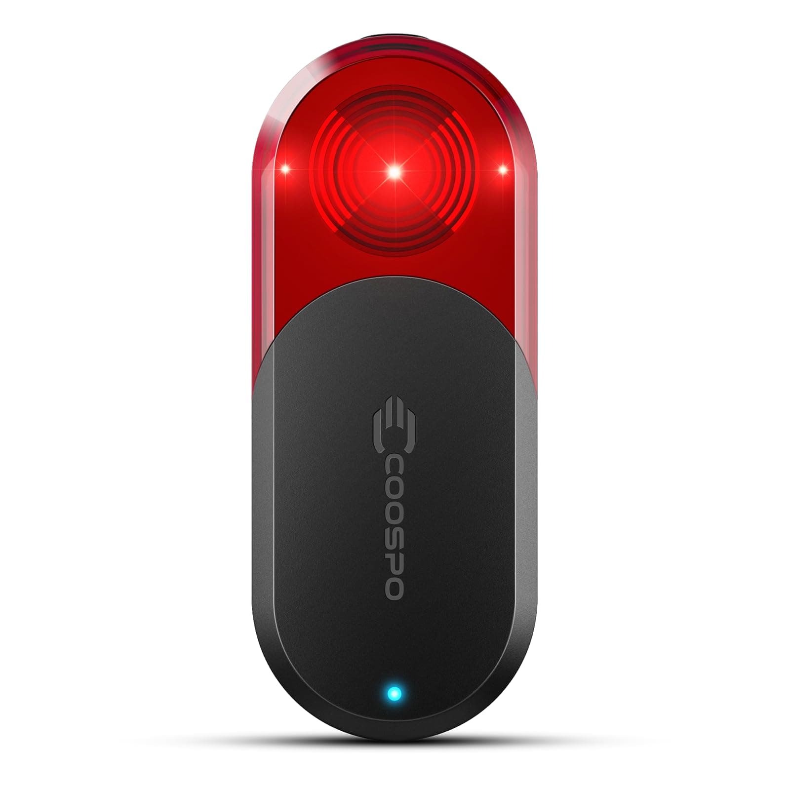 COOSPO TR70 Bike Radar Tail Light, Alerts for Vehicle in 140M, Auto Brake Highlight, 7 Lighting Modes, 40H Long Battery Life, Support APP/Garmin Cycling Computers Display for Road & MTB Cycling Safety
