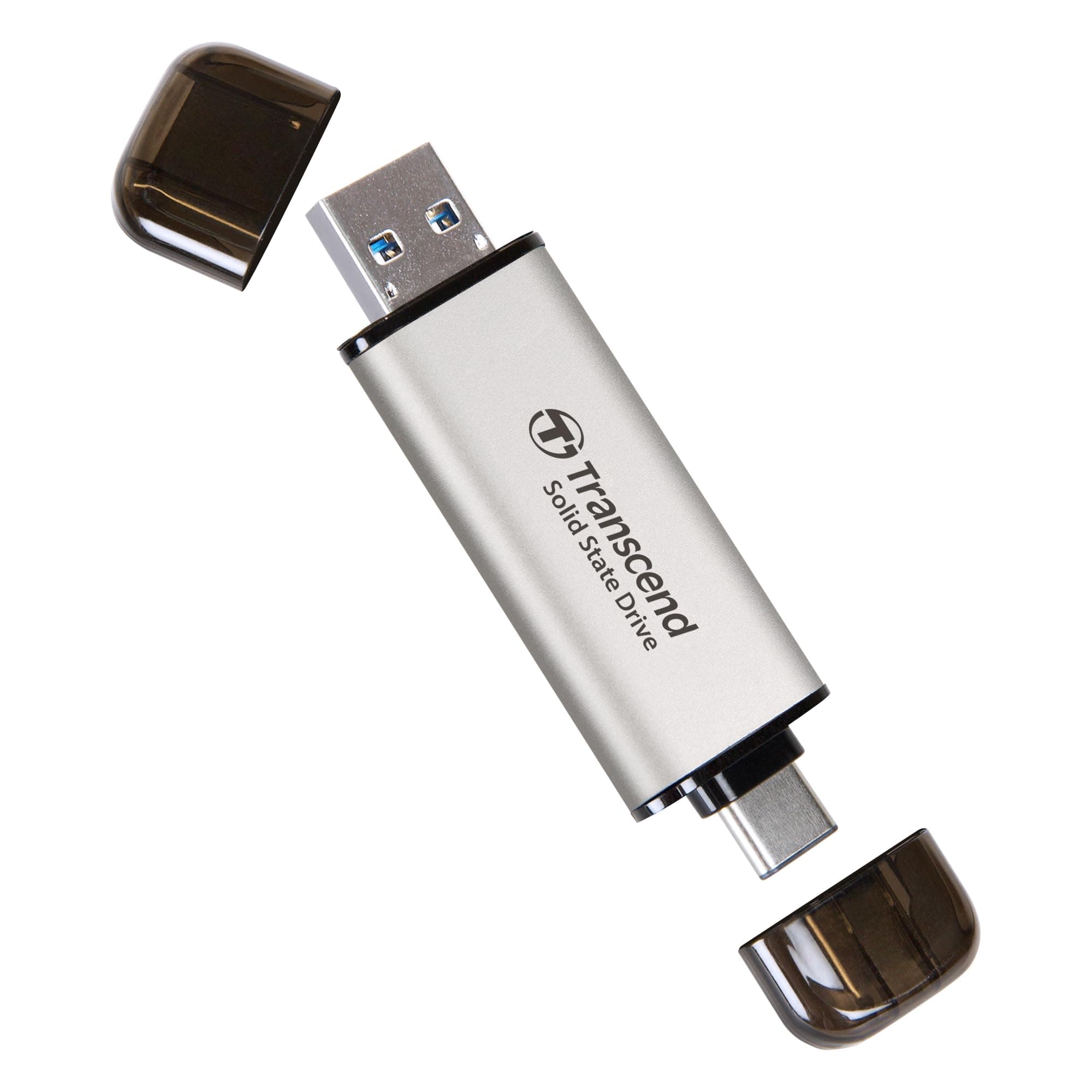 Transcend 1TB ESD310 Dual Portable SSD 1050MB/s USB-A+C, Thumb Drive