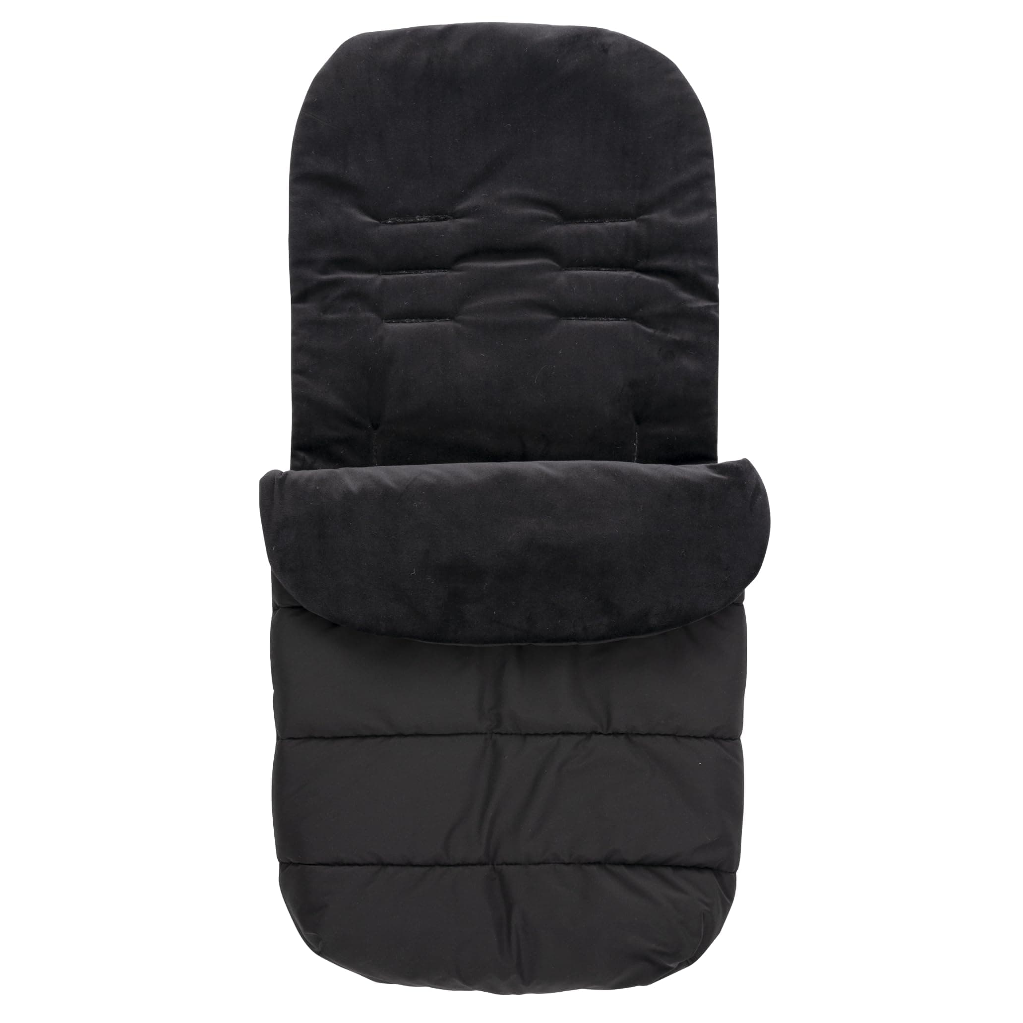 Lorelli Baby Footmuff for Prams, Winter Foot Muff 95 x 48 cm, Thermal Stroller Bag, Winter Universal Footmuff, Baby Foot Muff for Buggy (Black)