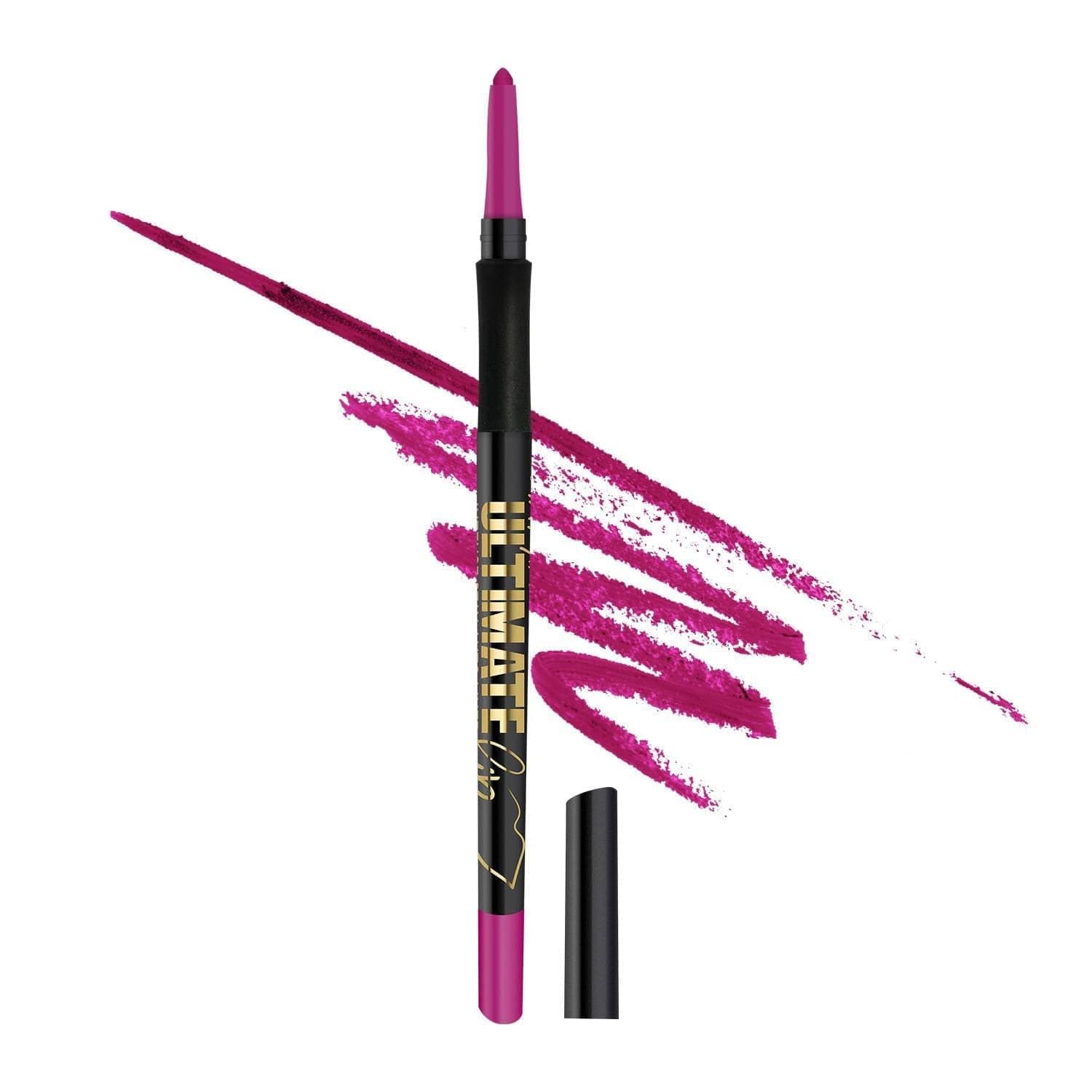 L.A. Girl Ultimate Lip-Long Wear Auto Liner, Boundless Berry GP347