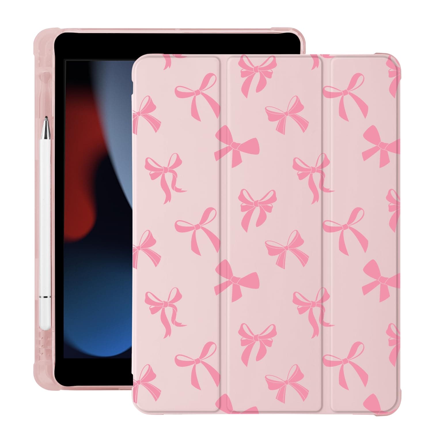 Cute Kawaii Bow for iPad (A16) 11th Gen Case 11 Inch 2025