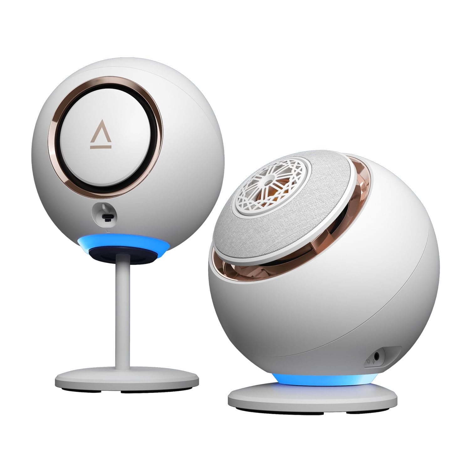 Creative Pebble Nova USB-C Premium 2.0 Speakers with Bluetooth 5.3 (White)