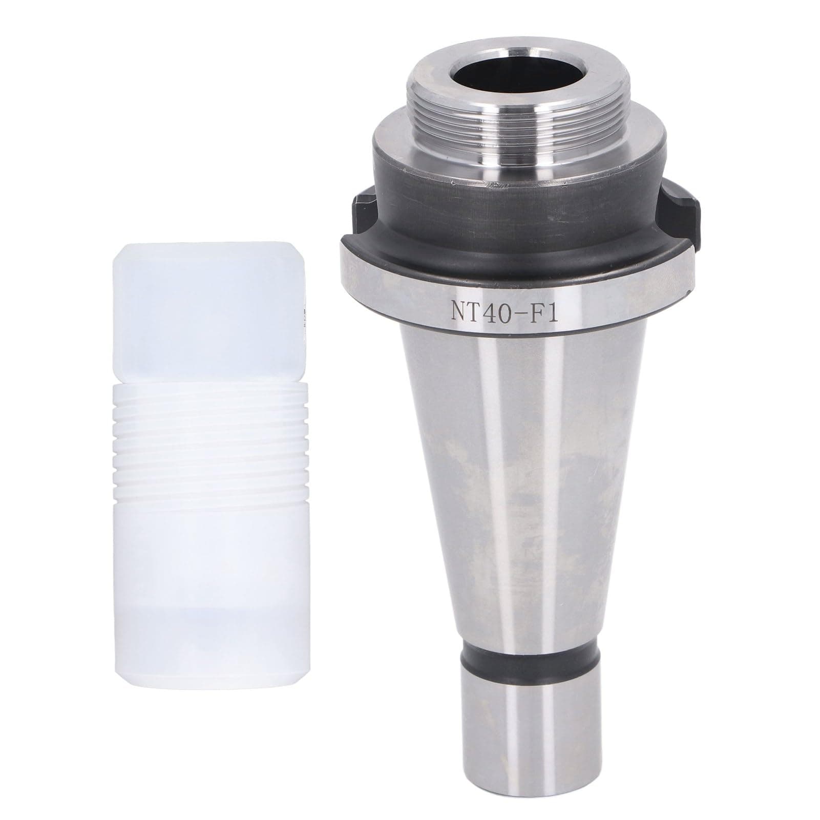 Boring Head Shank for NT40 F1 CNC Face Milling Cutter, M16 Threaded Boring Bar, High Carbon Steel Tool with 1-1/2-18 UNF Thread for Precision Machining