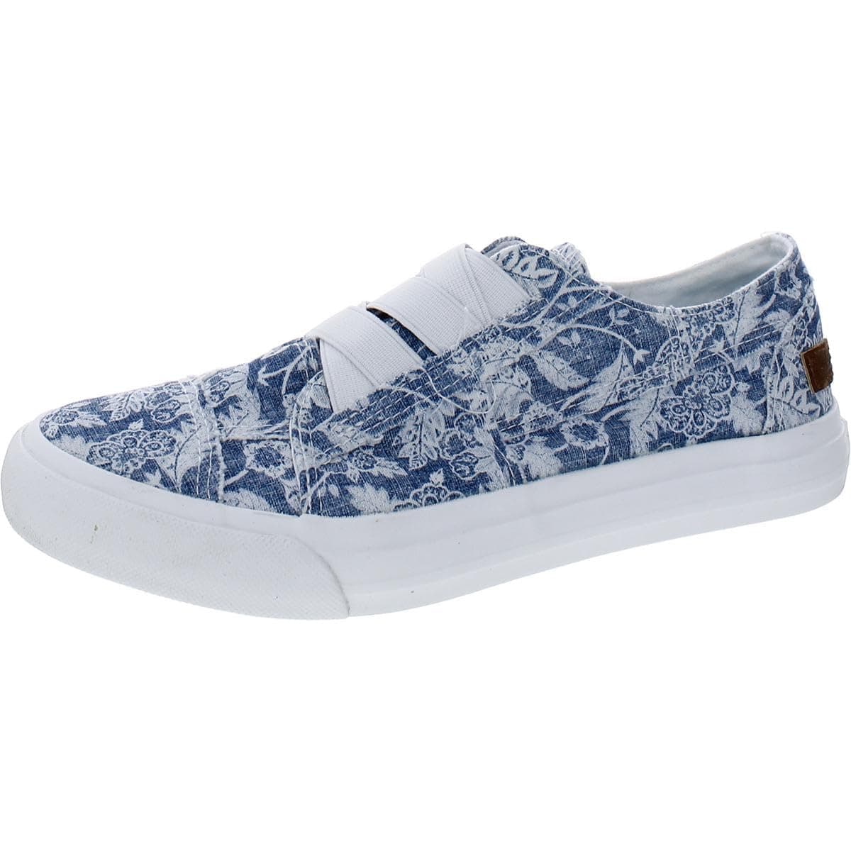 Blowfish Malibu Women's Marley Sneaker, Blue Country Road Canvas, 4.5 UK