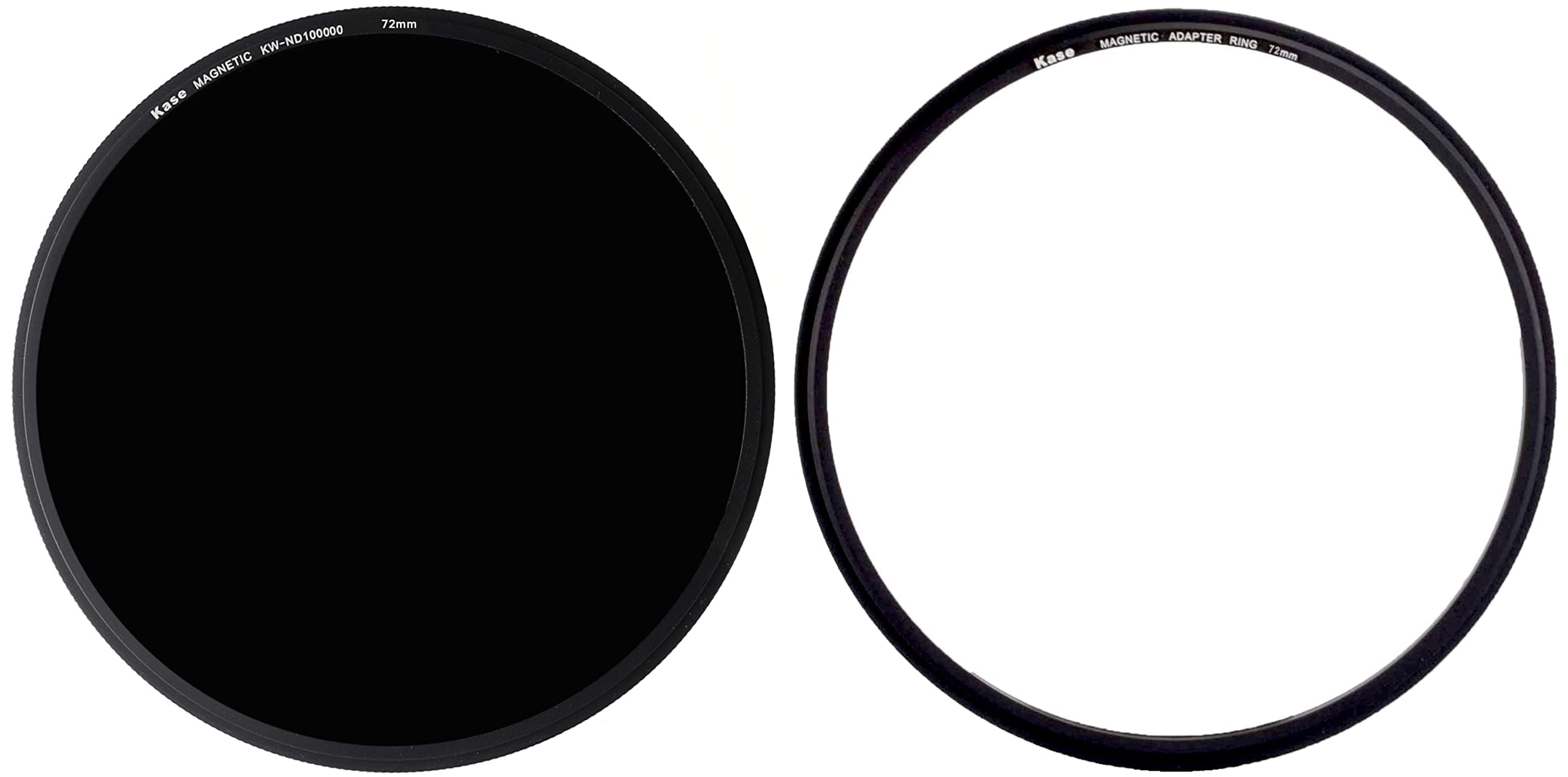 Kase Wolverine 72mm ND100000 Magnetic Shockproof Tempered Optical Glass Filter Incl Adapter 16.5 Stop