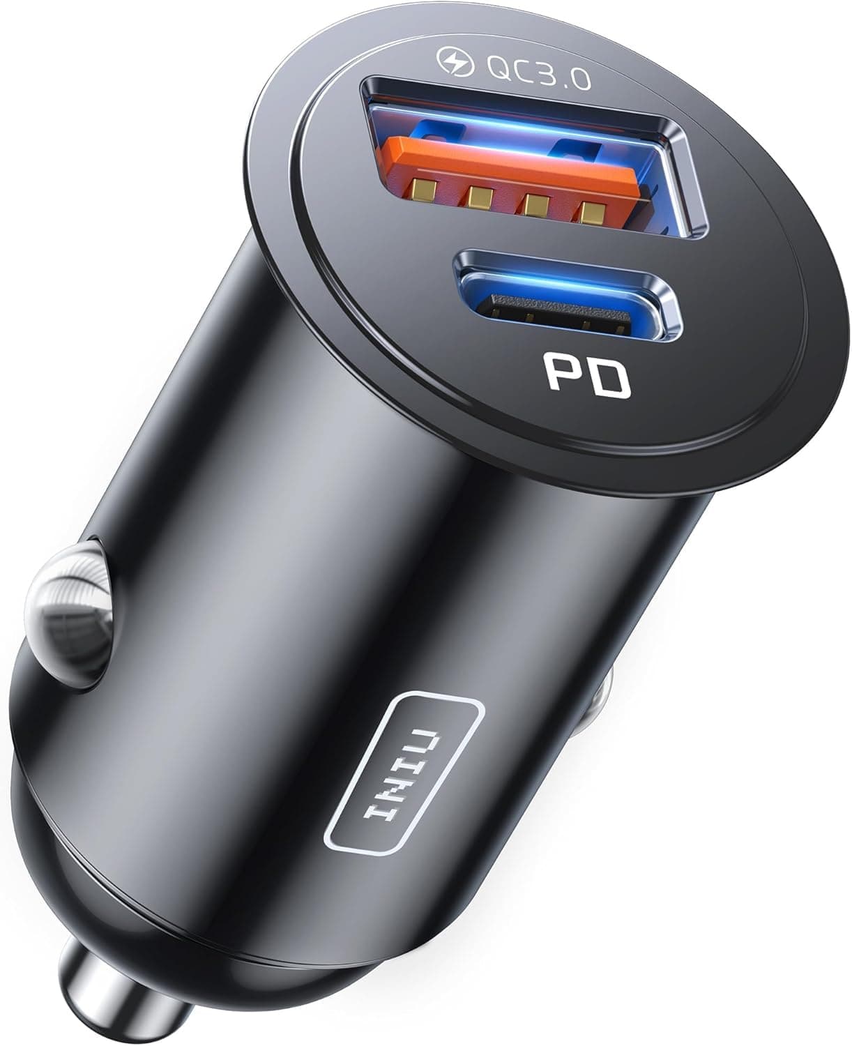 INIU Cargador de Coche 60W, Carga RÁPIDA Cargador de Automóviles