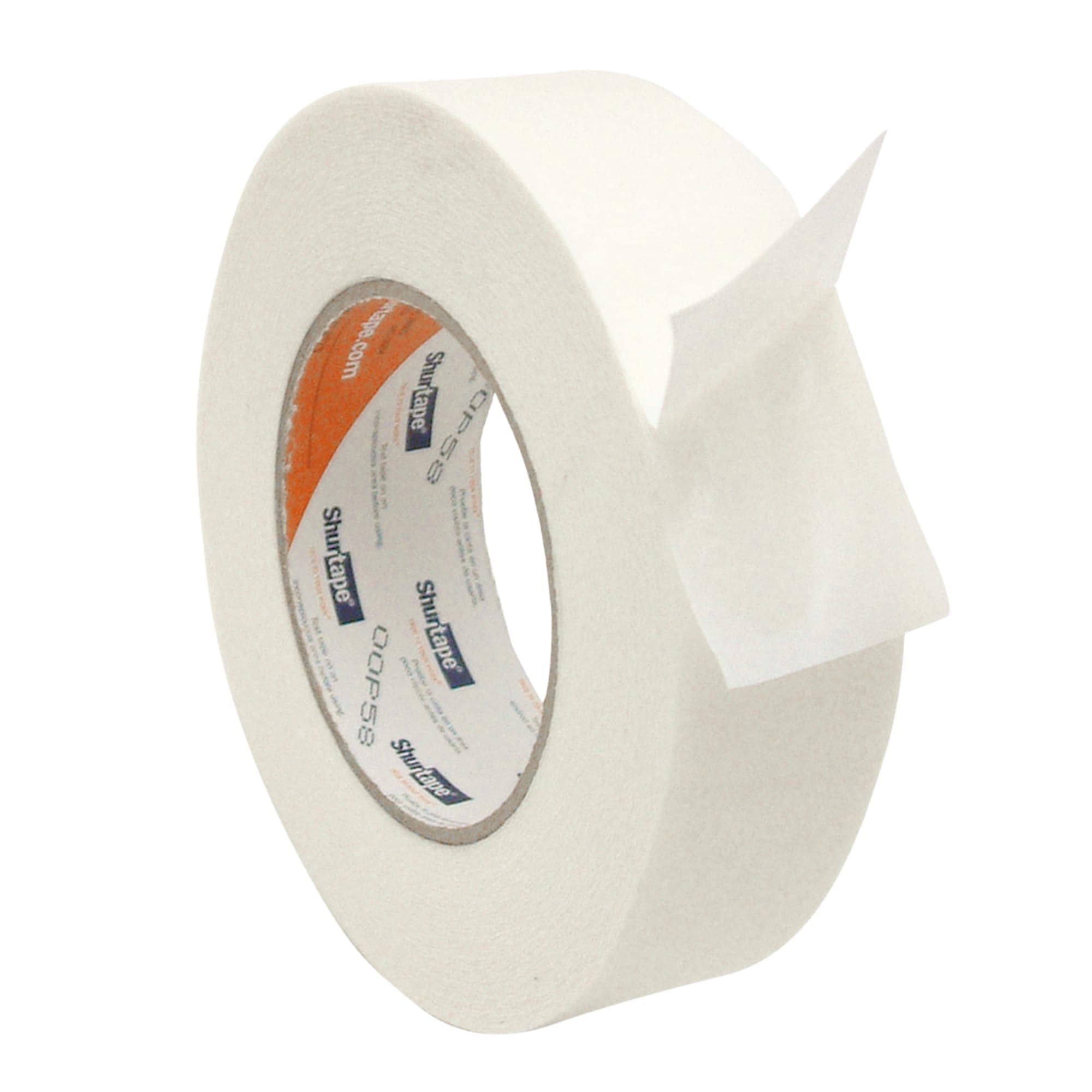 Shurtape DT-200/WI1555 DT-200 Double-Sided Non-Woven Tissue Tape: 1-1/2" x 55 yd., White