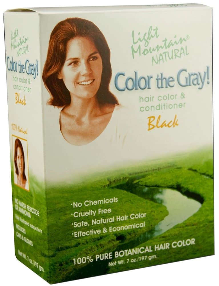 Pack of 5 x Light Mountain Color The Gray-Black - 7 fl oz