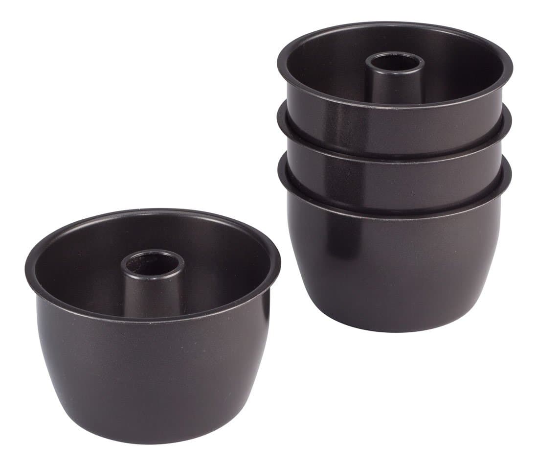 Mini Angel Food Cake Pans, Set of 4 by DBROTH by DBROTH