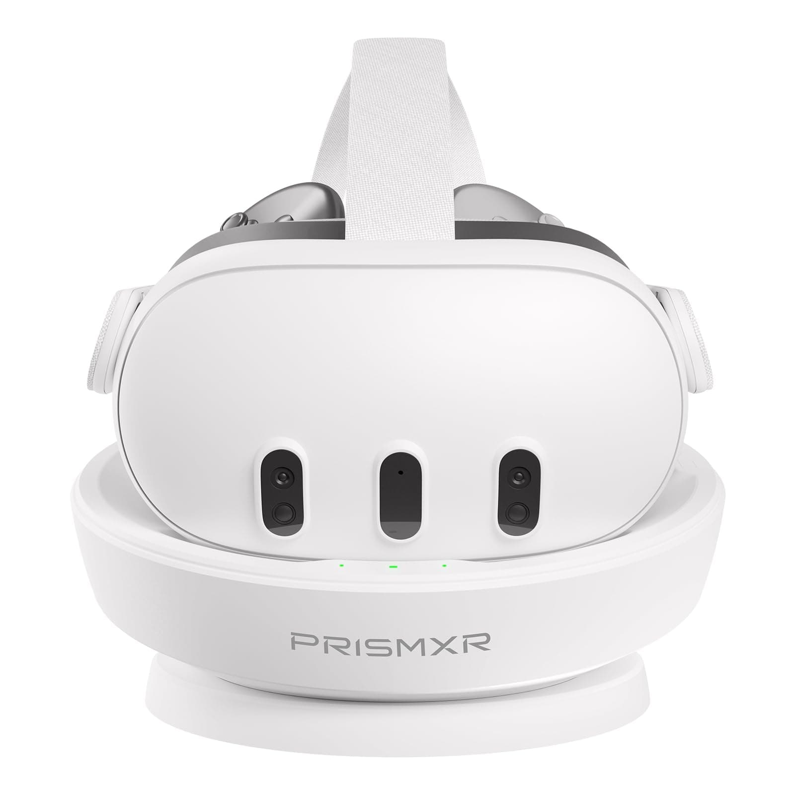 PRISMXR Carina D1 Magnetic Charging Dock Compatible with Meta Quest 3, Effortless Drop-and-Charge Station, Space-Saving (No-Beeping Model)​, NOT Compatible with Quest3S