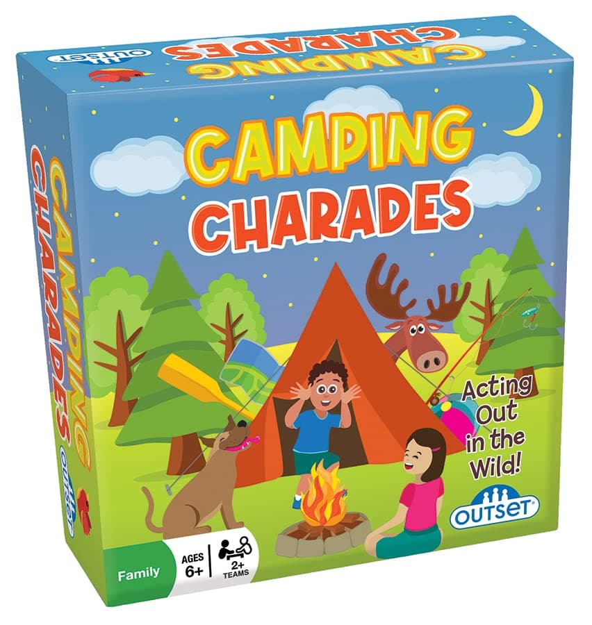Camping Charades – A Family Fun Game for Acting Out in The Wild – Contains 110 Cards for 2 or More Teams Ages 6 and up