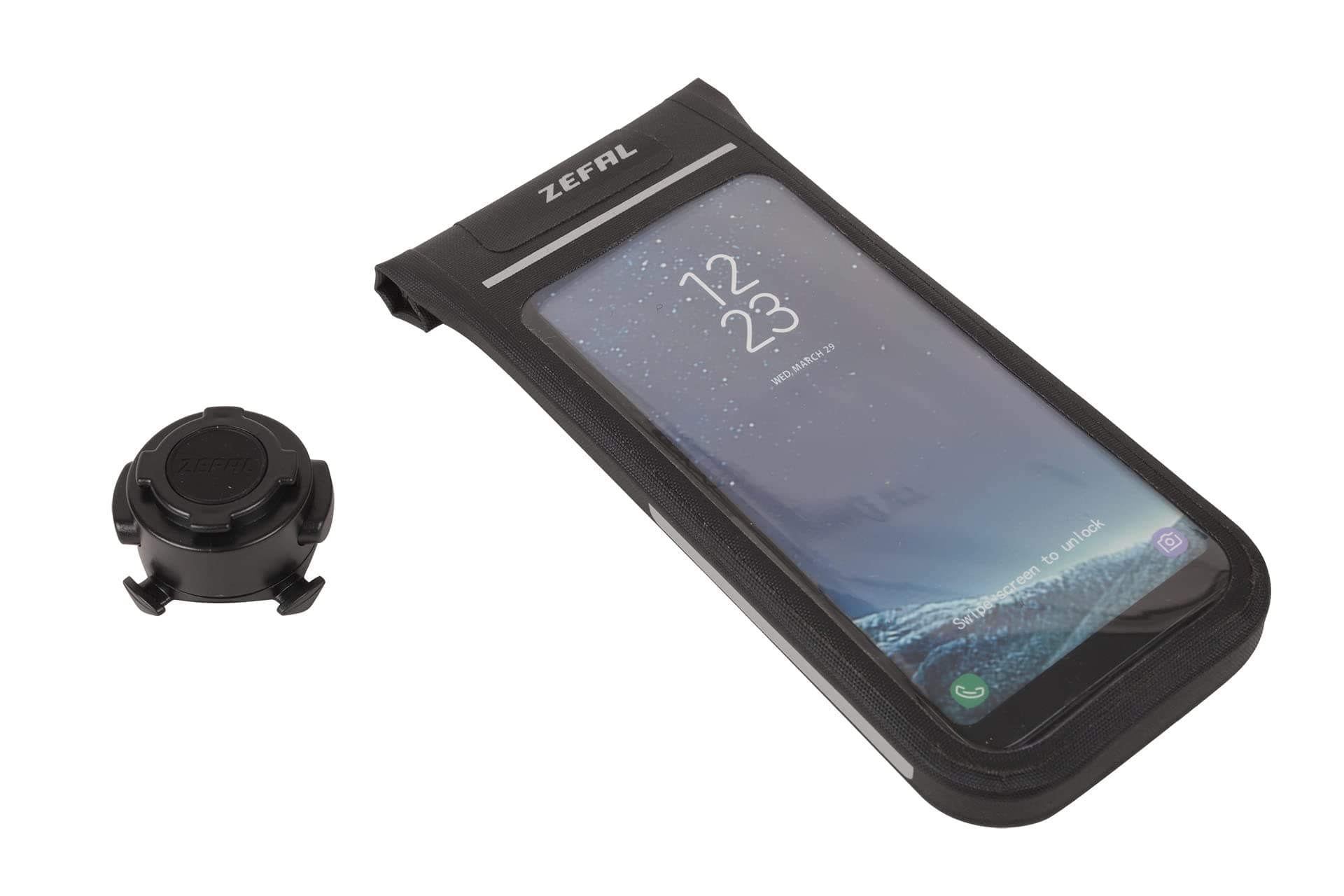 ZEFAL Z Console Dry Phone Case, Black, Large, Waterproof, TPU