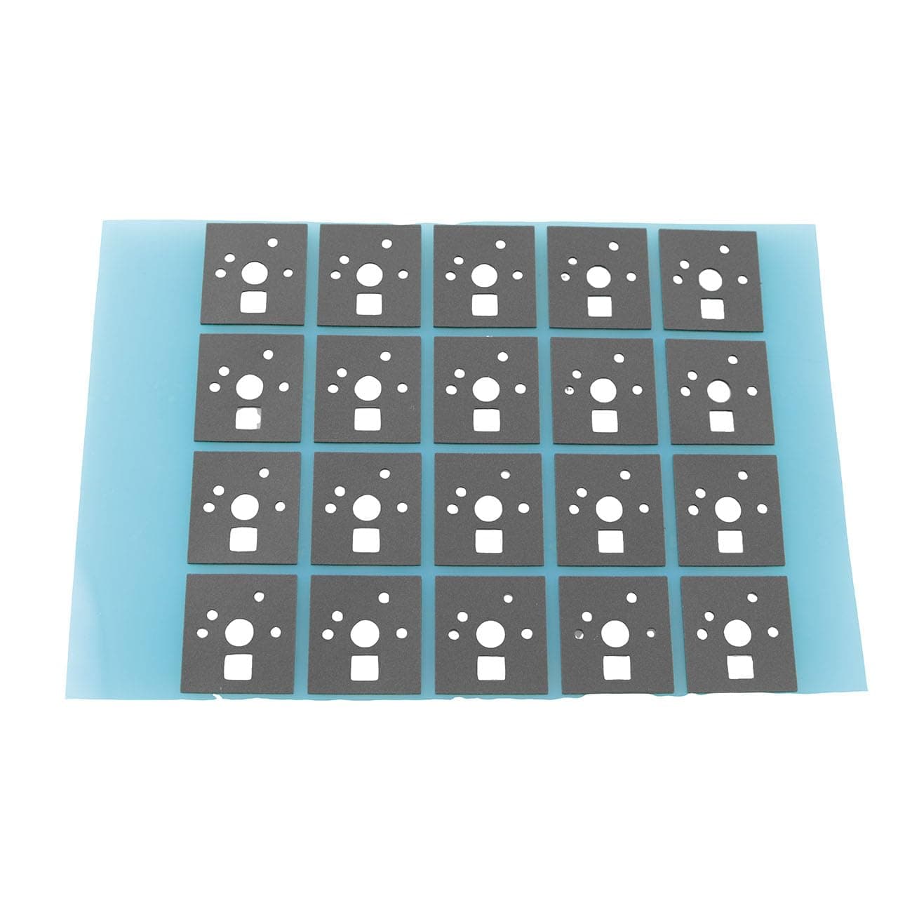 SQXBK 120PCS Black Keyboard Switch Pads High Density Foam Keyboard Switch Under Pads for Mechanical Keyboards Solder and Hot Swap