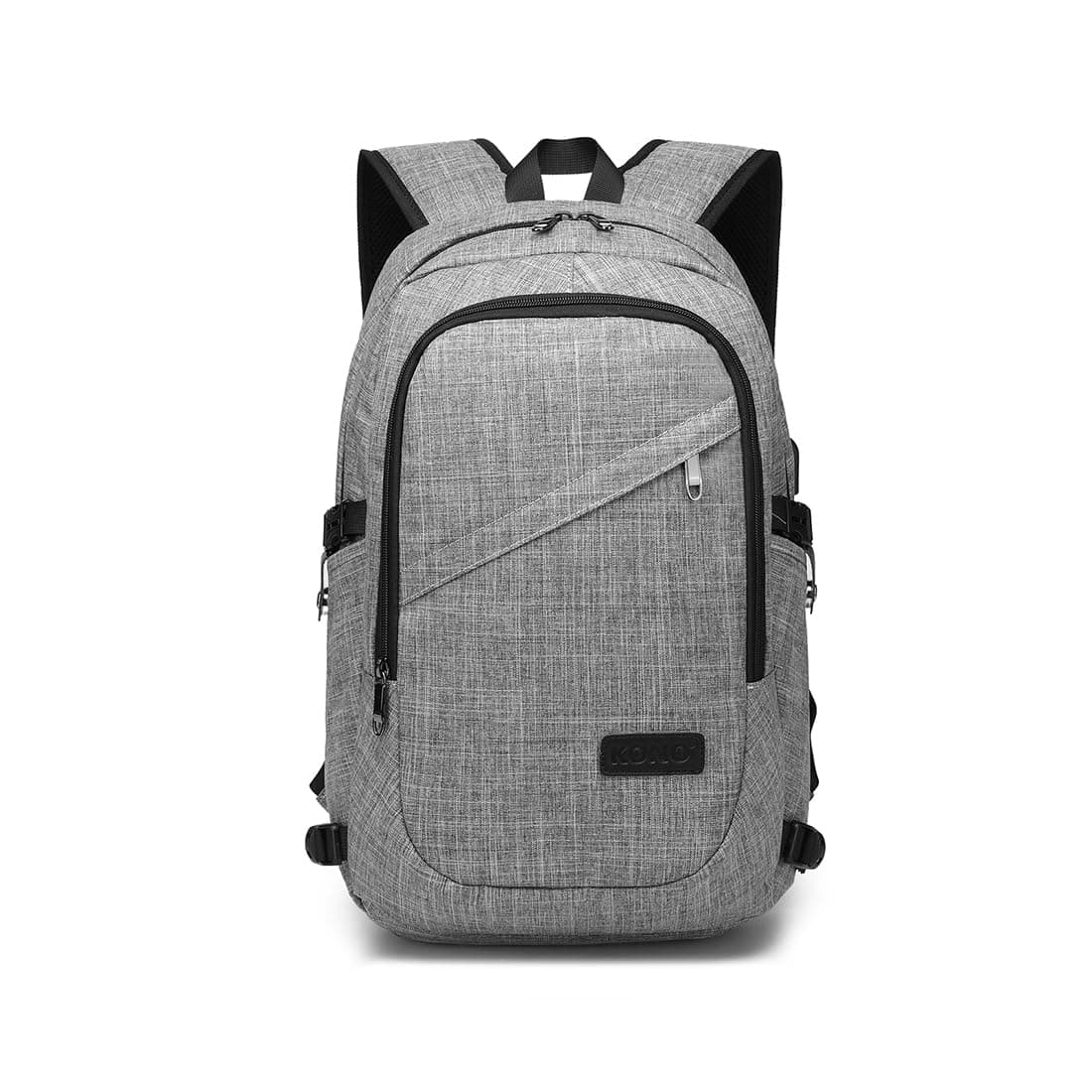 Kono Unisex 266 Backpack, Gray, S, Casual
