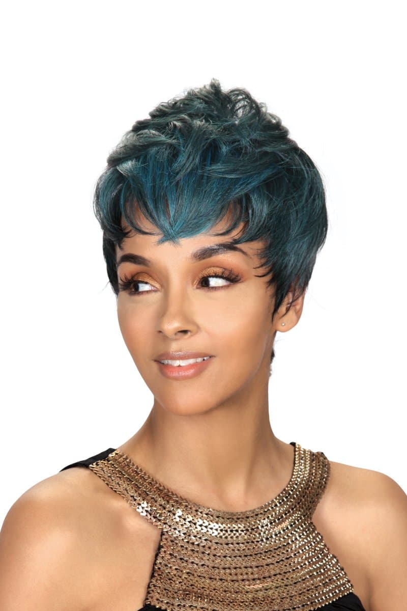 Zury Sis Synthetic Sassy Razor Chic Wig - H BONI (1 Jet Black)