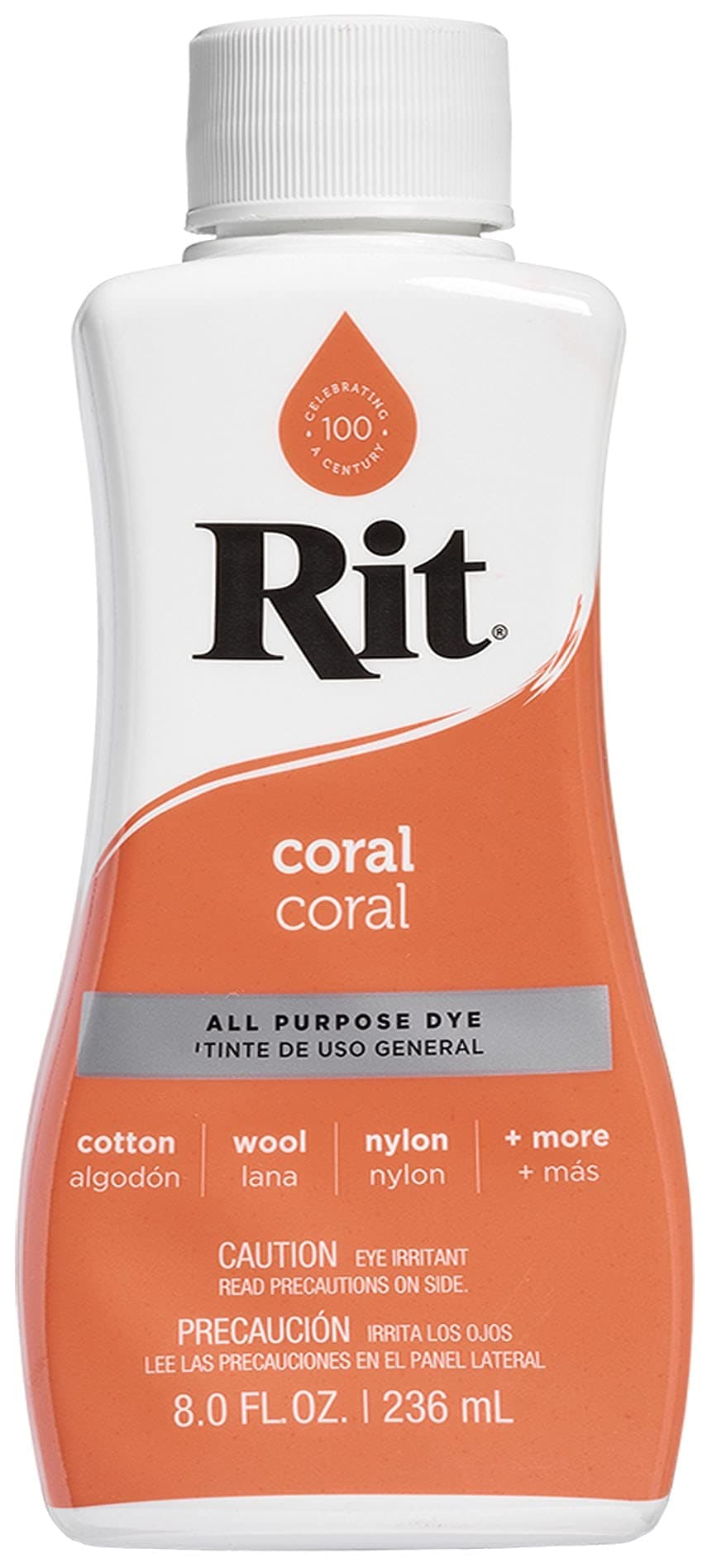 Rit 88660 All-Purpose Liquid Dye, Coral