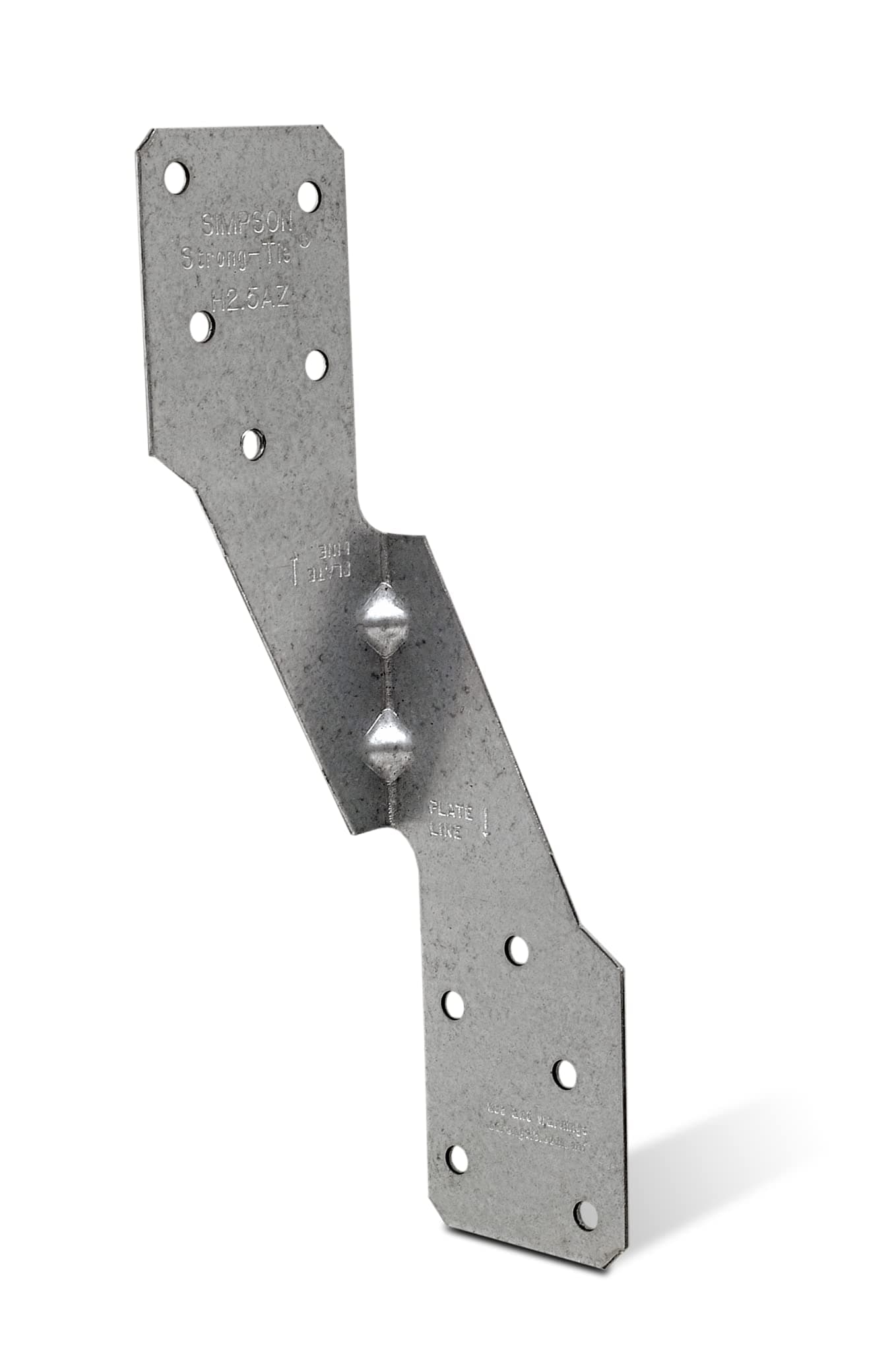 Simpson Strong Tie H2.5AZ ZMAX Galvanized 18-Gauge Hurricane Bracket