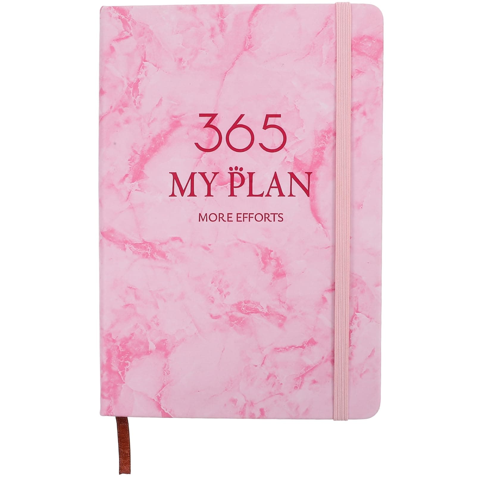 Tofficu Daily Planner Notebook Portable Agenda for Daily Weekly Monthly Use Pu Material Smooth Writing for Students Office Workers Travelers