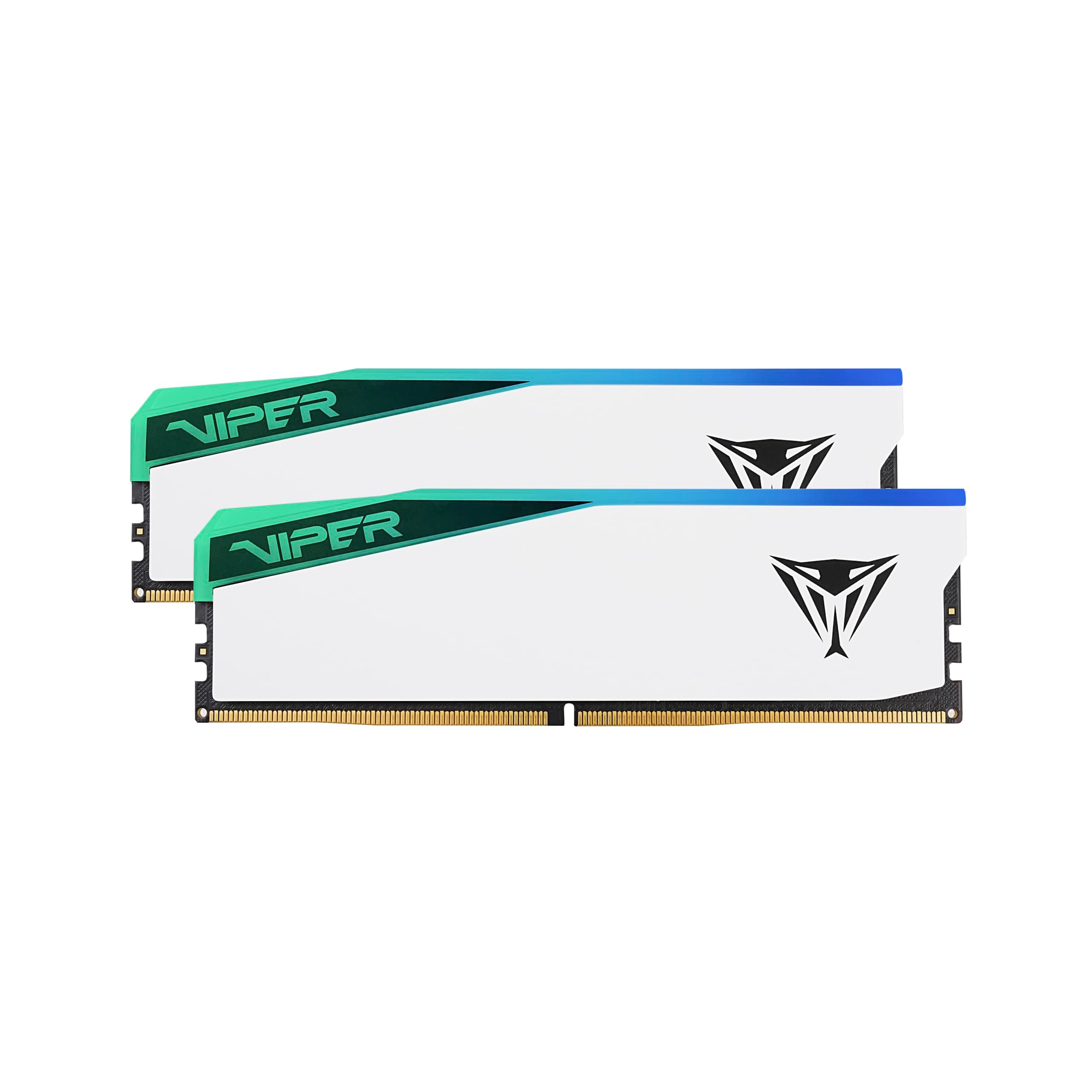 Patriot Viper Elite 5 RGB DDR5 RAM 32GB (2X16GB) 6000MT/s CL30 RGB Memory
