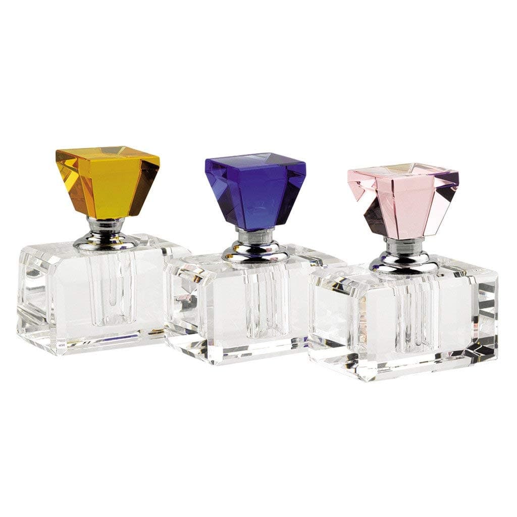 Badash YD369 Handcrafted 3Piece Crystal Rainbow Perfume Set