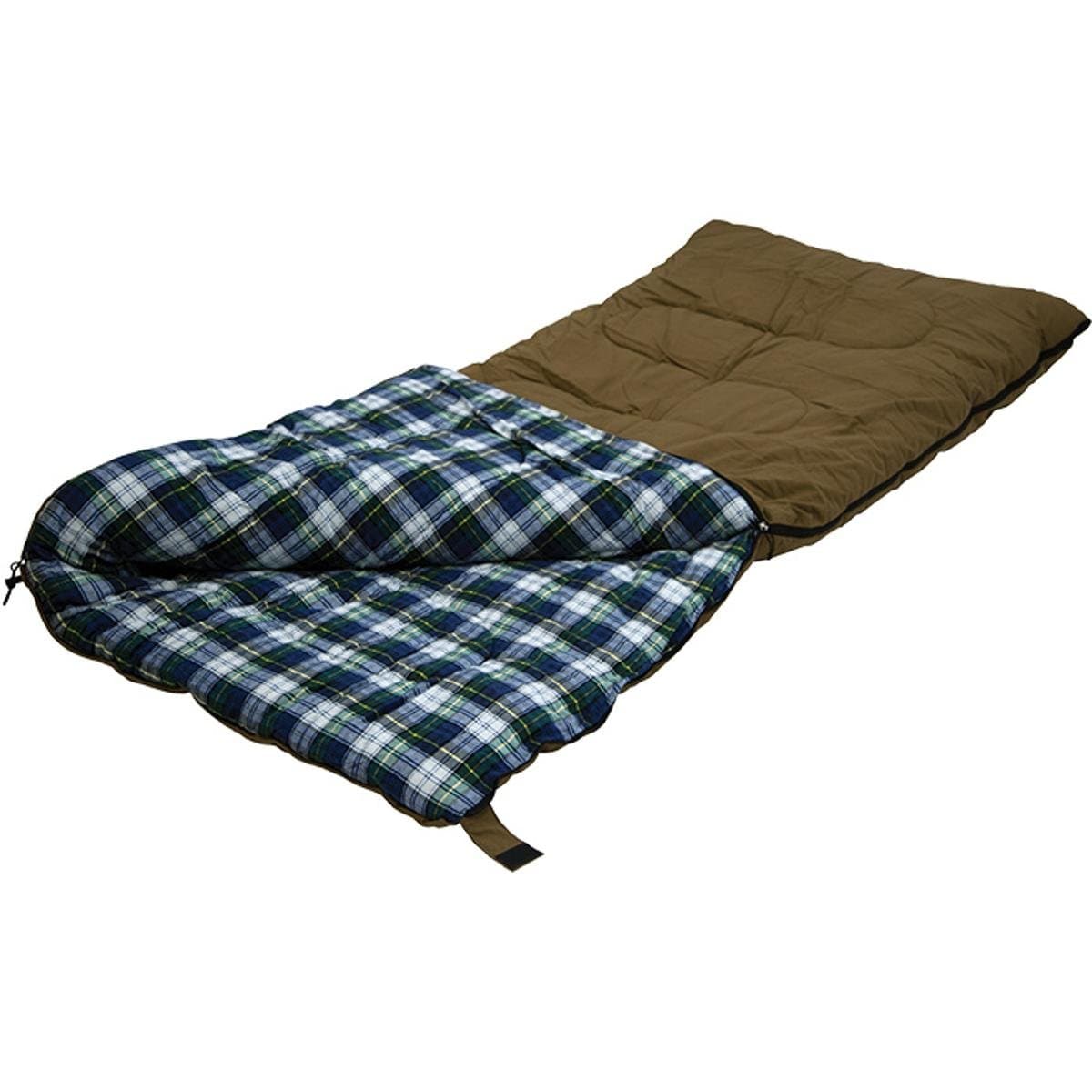 Stansport White Tail 5 lb Rectangular Sleeping Bag, 78" x 36", Brown