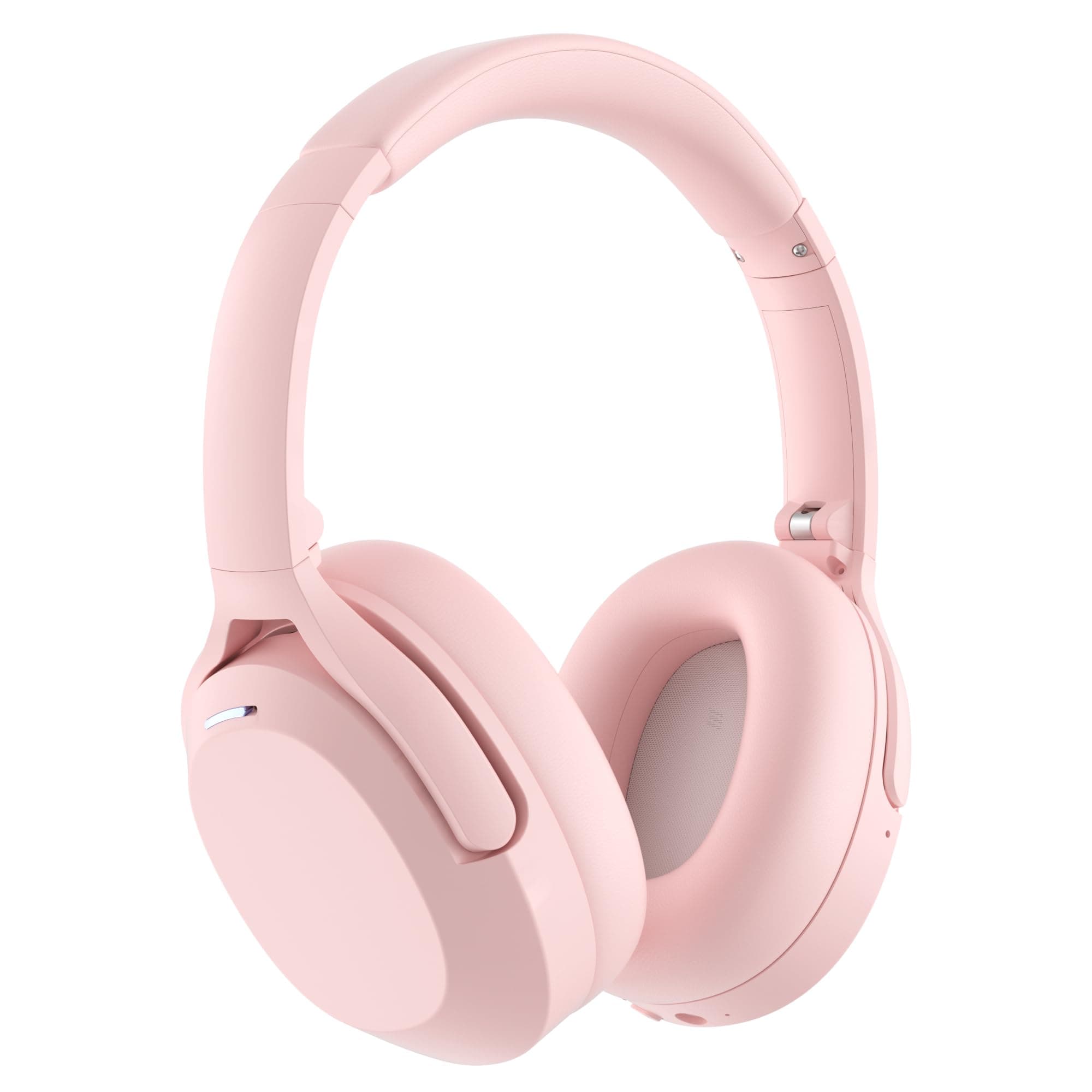 Active Noise Cancelling Headphones for Adults, 120H Playtime Over Ear Headphones Bluetooth Wireless with Mic, Foldable Bluetooth Headphone with Deep Bass, Fast Charging for Home Travel Office