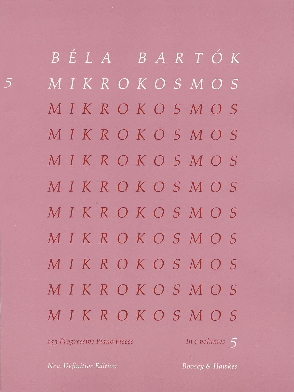 Mikrokosmos Volume 5 Engl/Fr/D/Ung - Piano