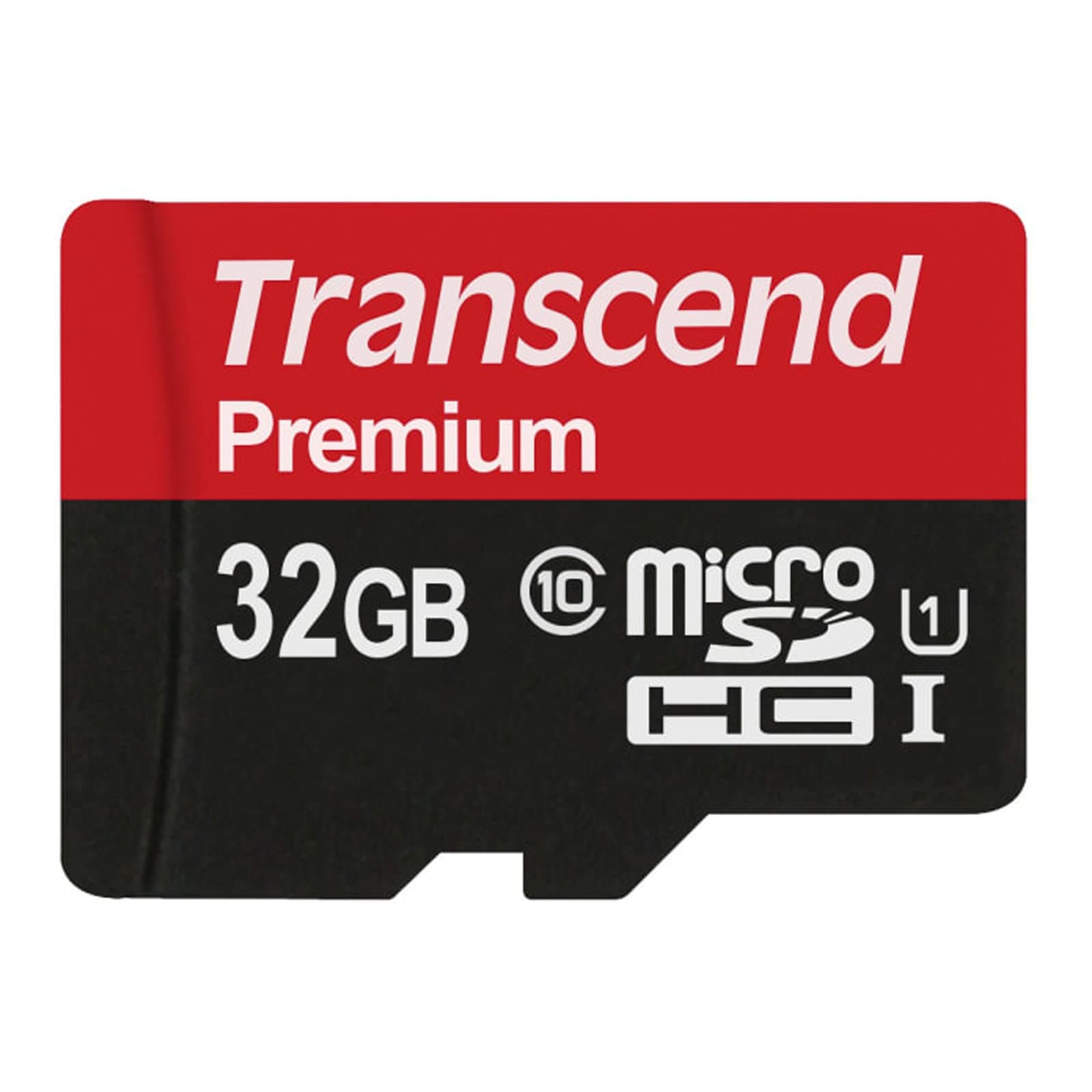 Transcend 32 GB MicroSDHC Class 10 UHS-1 Memory Card (TS32GUSDCU1)