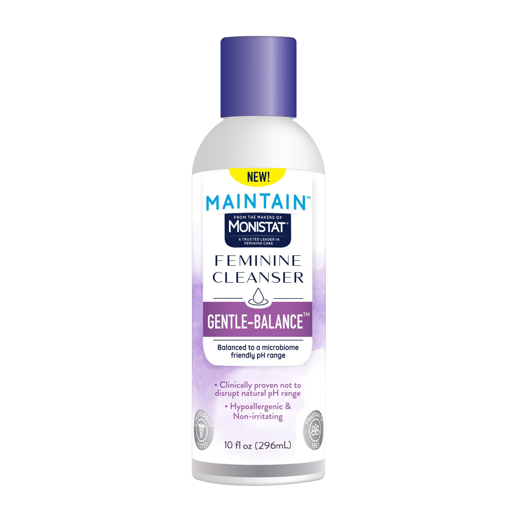 Monistat Maintain Gentle-Balance Feminine Wash, 10 Fl Oz