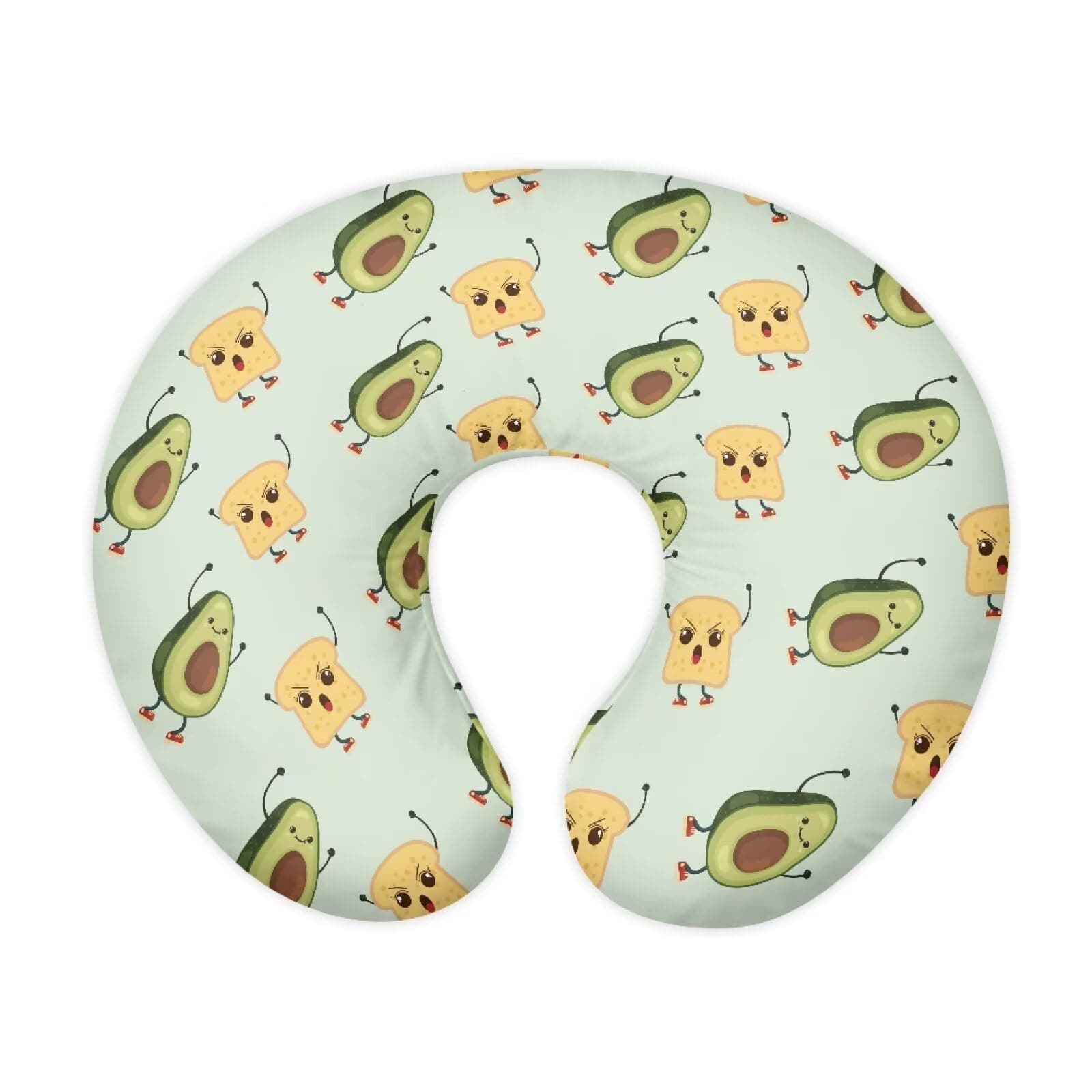 Urndoeng Baby Pillow Cover,Nursing Pillow Cover for Breastfeeding Pillow,Nursing Pillow Cover Girl,Nursing Pillow Slipcovers,Cute Kiwi Print