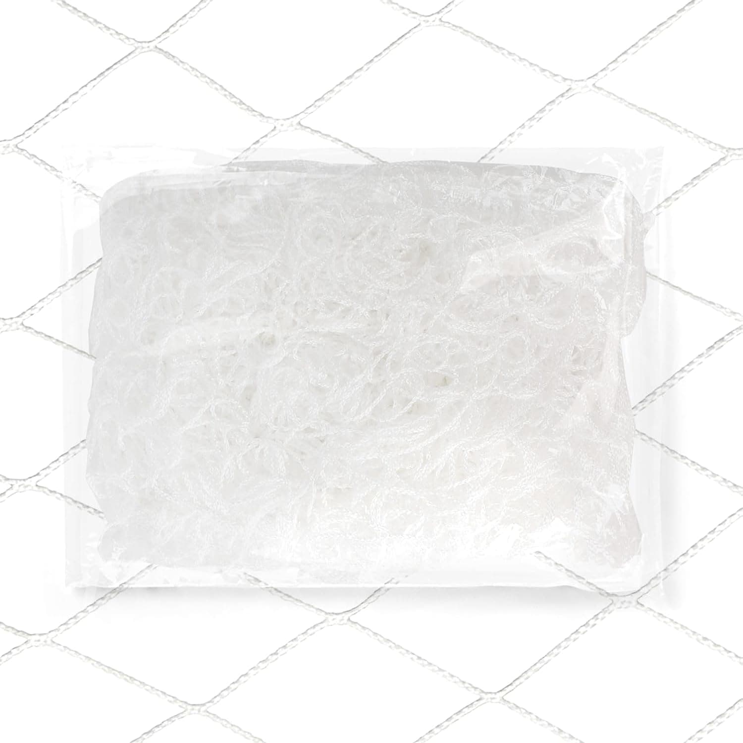 Plant Trellis Netting 5 x 15ft White Heavy-Duty Polyester Grow Net Garden Trellis Netting with Square Mesh for Climbing Plants Rose Flowers Fruits Vegetables Tomatoes
