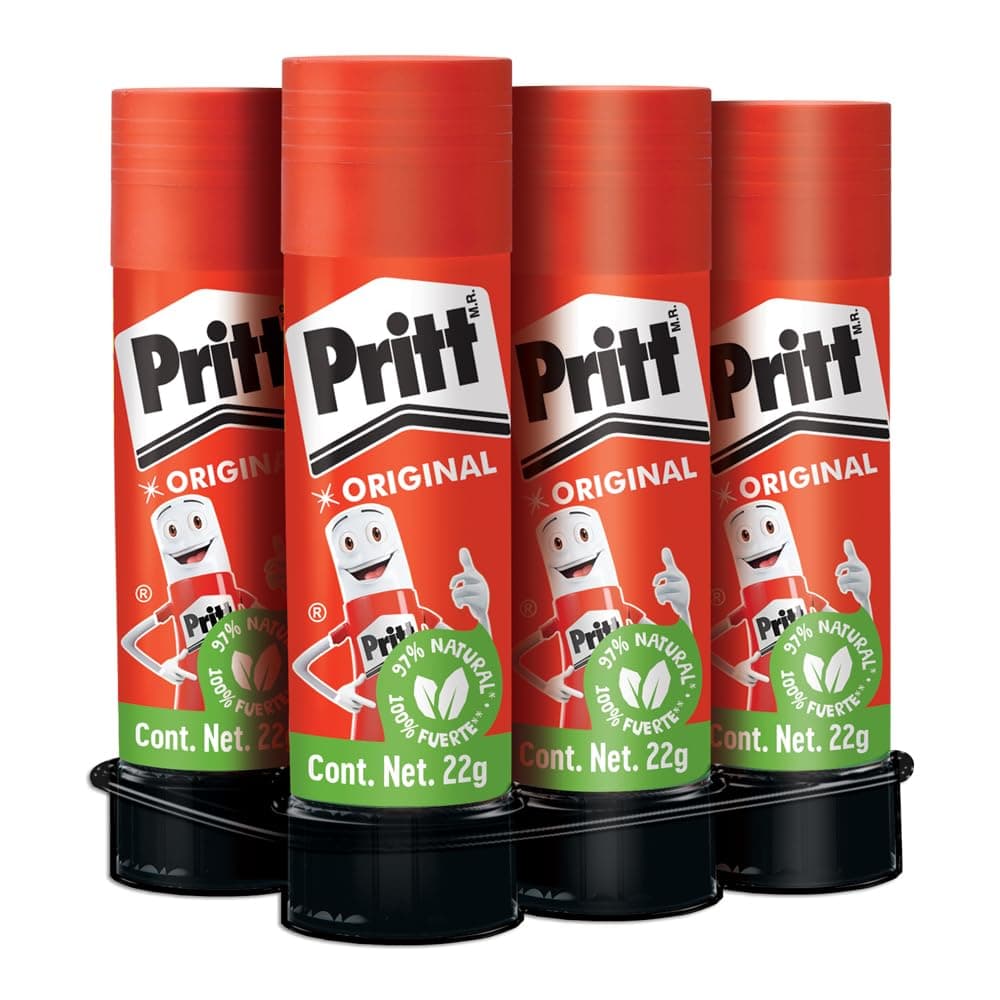 PRITT LÁPIZ ADHESIVO CHAROLA 22 GR 6 PZ