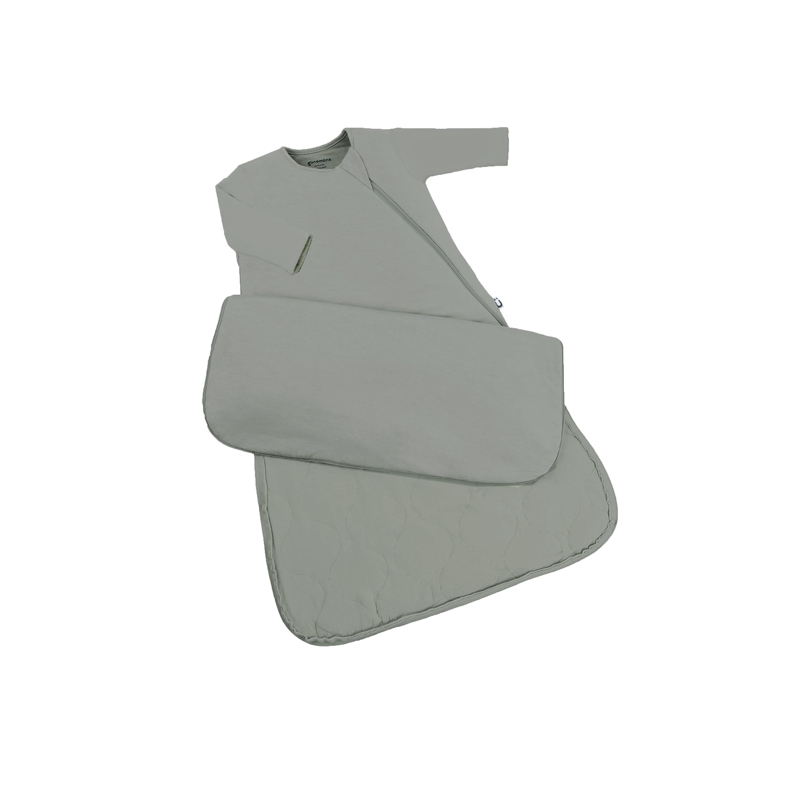 günamüna Sleep Sack | Long Sleeve | Duvet Bamboo | Sage | 2.6 TOG | 24-36 Months