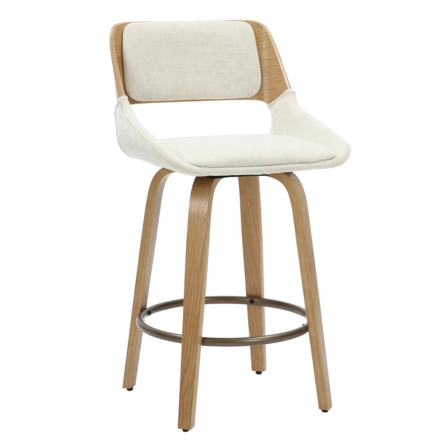 26" Counter Stool w/Swivel, Fabric