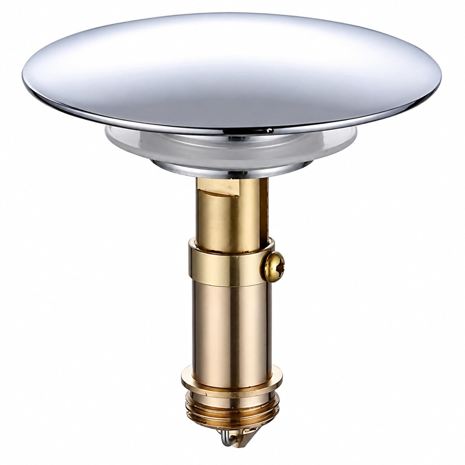 Bathroom Pop up Drain Brass Bathtub Plug Replacement Bath Pop Up Waste Plug Seal Bathroom Tub Drain Drainer Strainer - 66mm