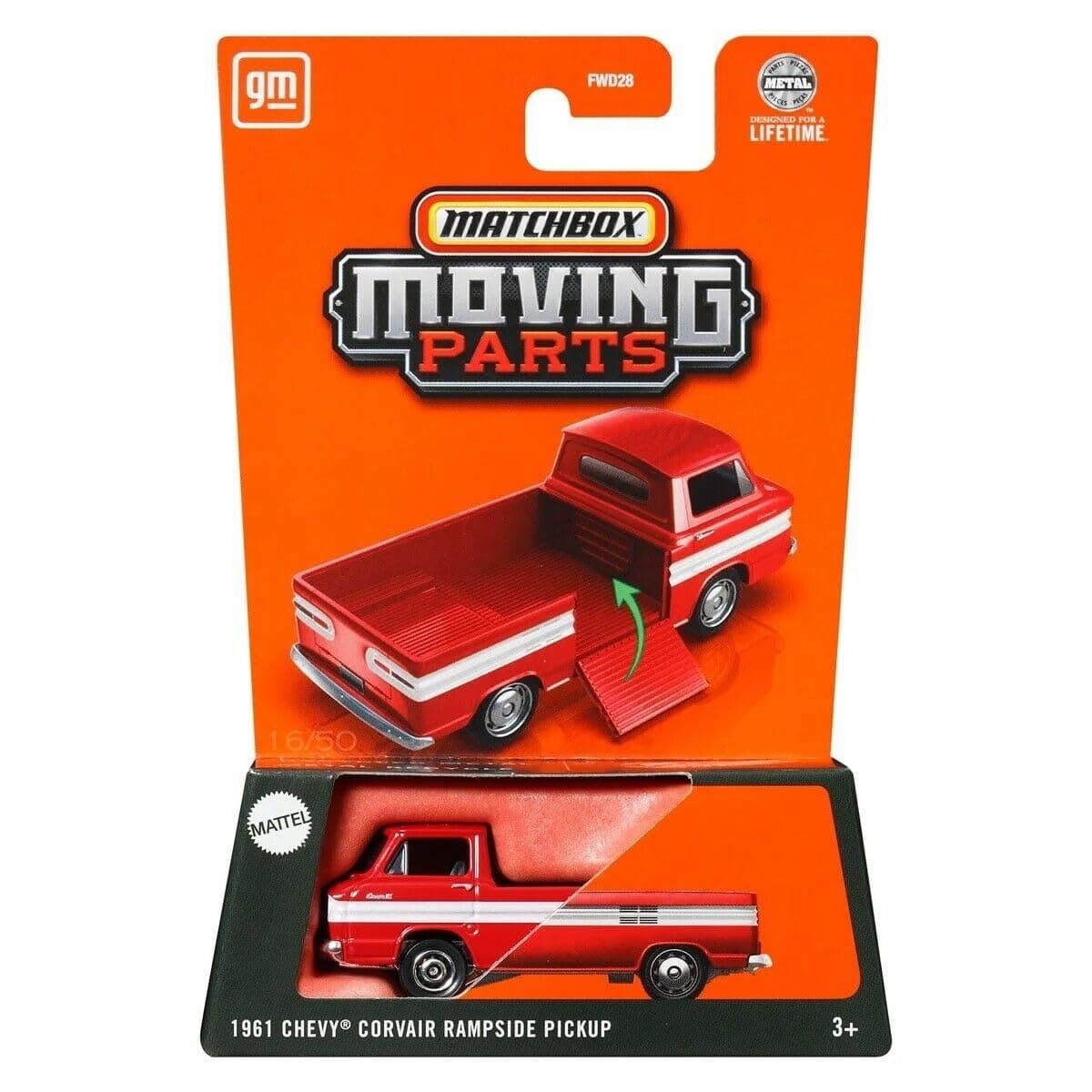 Matchbox Moving Parts 1961 Corvair Rampside Pickup
